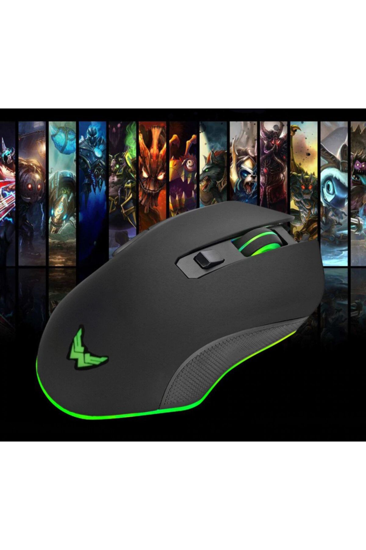 Daytona T40 2400 Dpı Rgb Işıklı Profesyonel Kablolu Optik Oyuncu Mouse