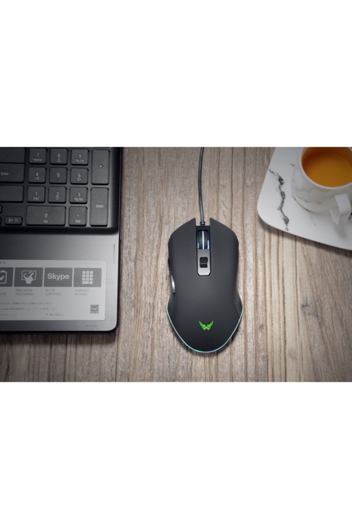 Daytona T40 2400 Dpı Rgb Işıklı Profesyonel Kablolu Optik Oyuncu Mouse