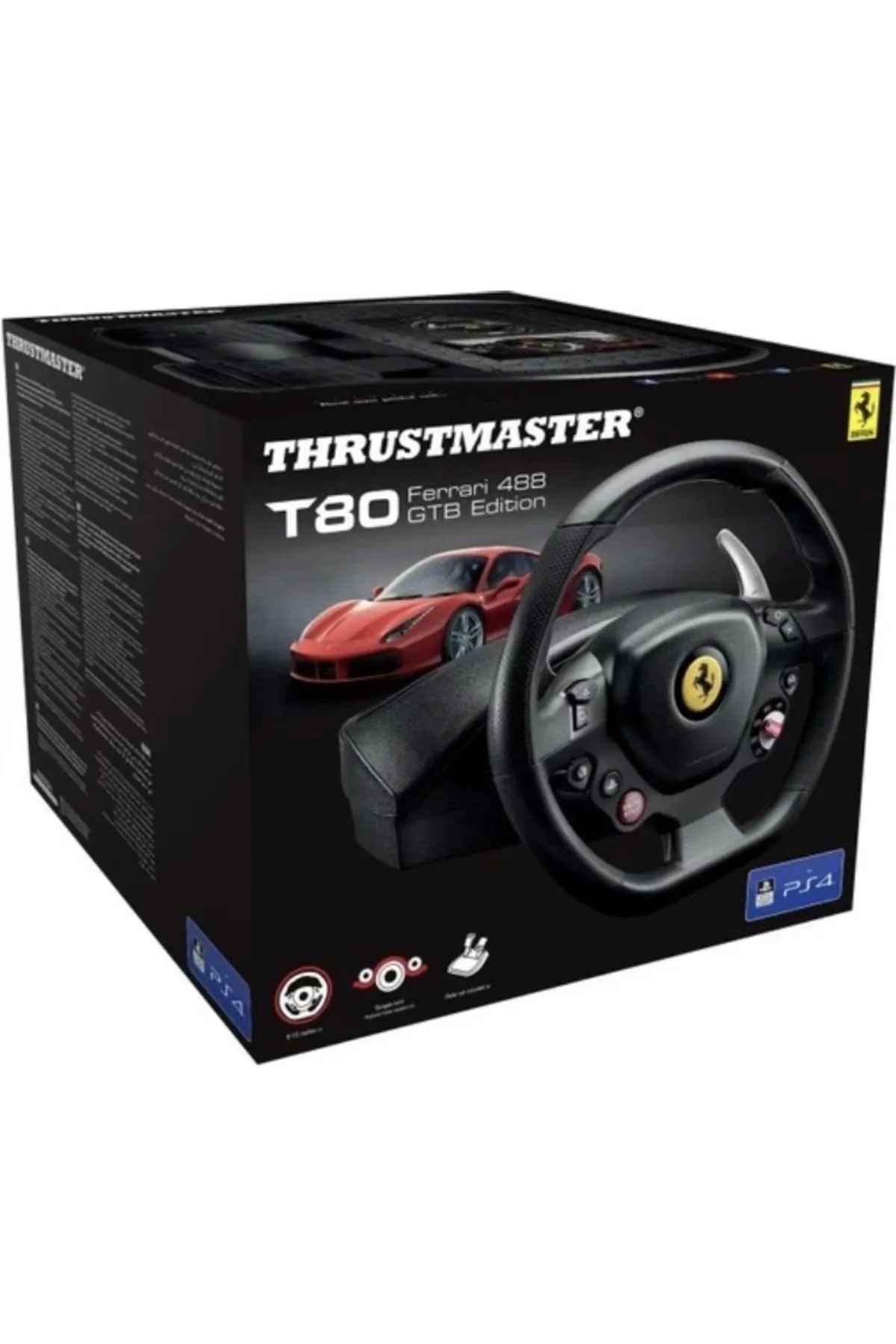 Thrustmaster T80 Ferrari 488 GTB Edition Yarış Dİreksiyonu