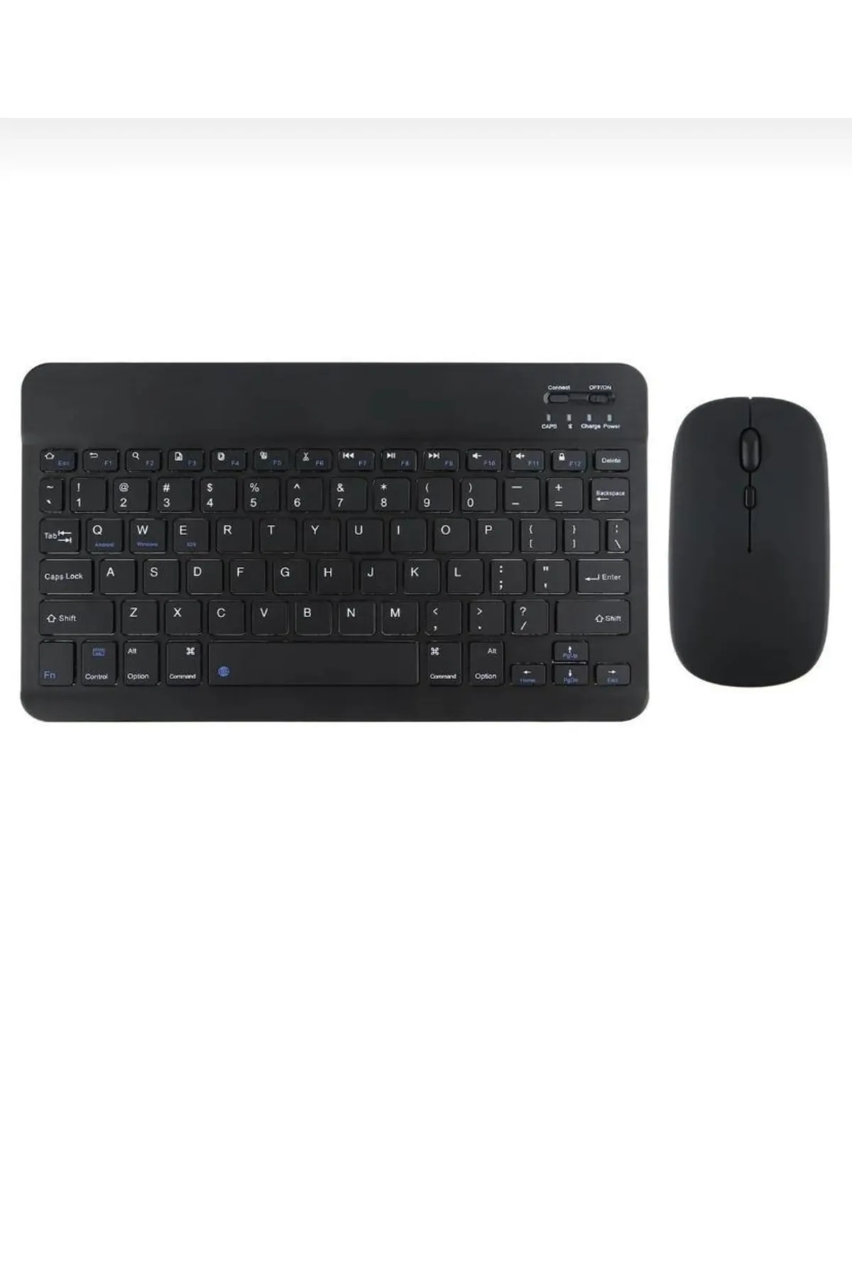 Alfa MEC Tab M10 Plus 3.nesil 10.6 Inç Tb-125f - Tb-128f Uyumlu Kablosuz Bluetooth Klavye Mouse+set