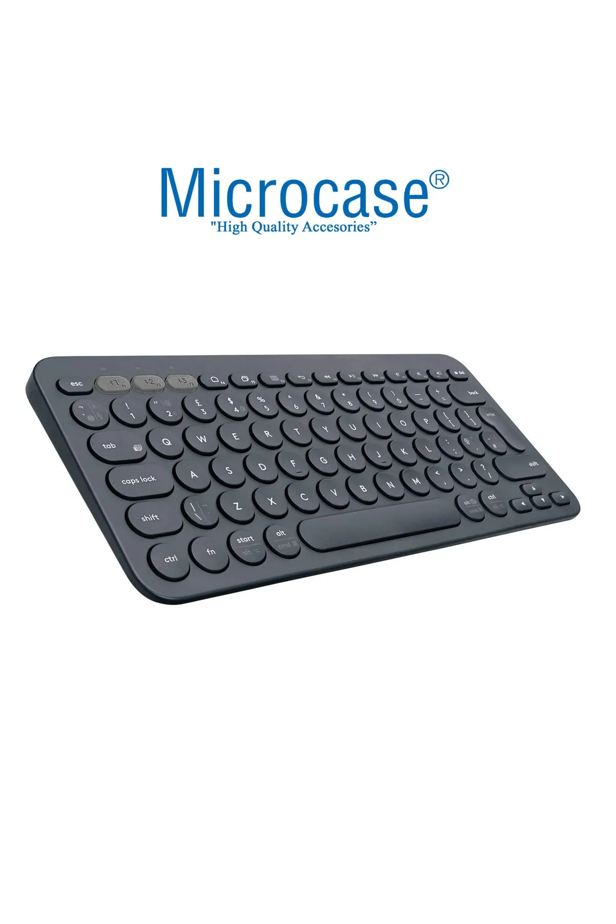 Microcase Tab P10 10.4'' Tablet için Bluetooth Klavye + Tablet Standı - AL8105