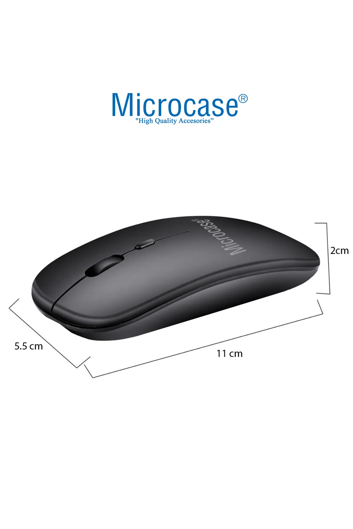 Microcase Tablet ve Telefonlar için Türkçe Q Bluetooth Touchpad Klavye ve Mouse Set - AL3560