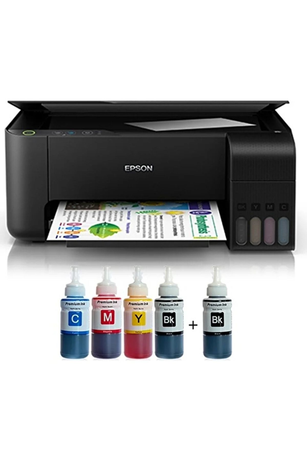 Epson Tanklı L3250 Photoink Mürekkepli Tanklı Yazıcı (1 Siyah Mürekkep Hediyeli)