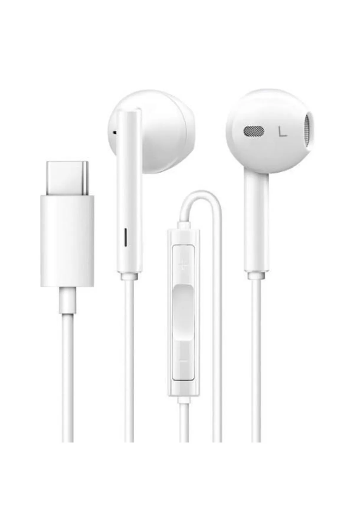 Torima Tc-01 Typ-c To Stereo Earphone Kablolu Kulaklık Beyaz