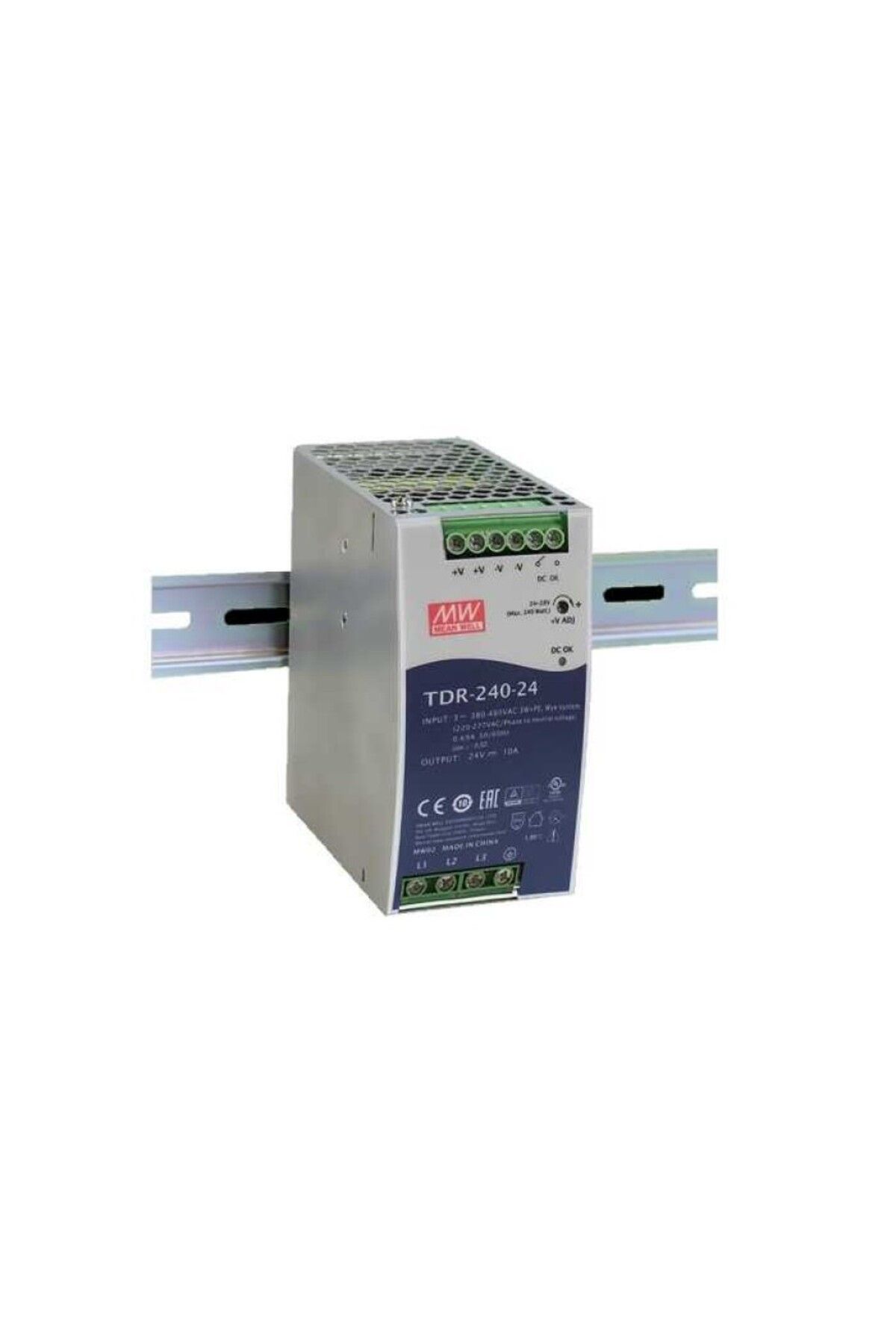 Meanwell Tdr-240-24, 24vdc 10.0a Trifaze Güç Kaynağı,