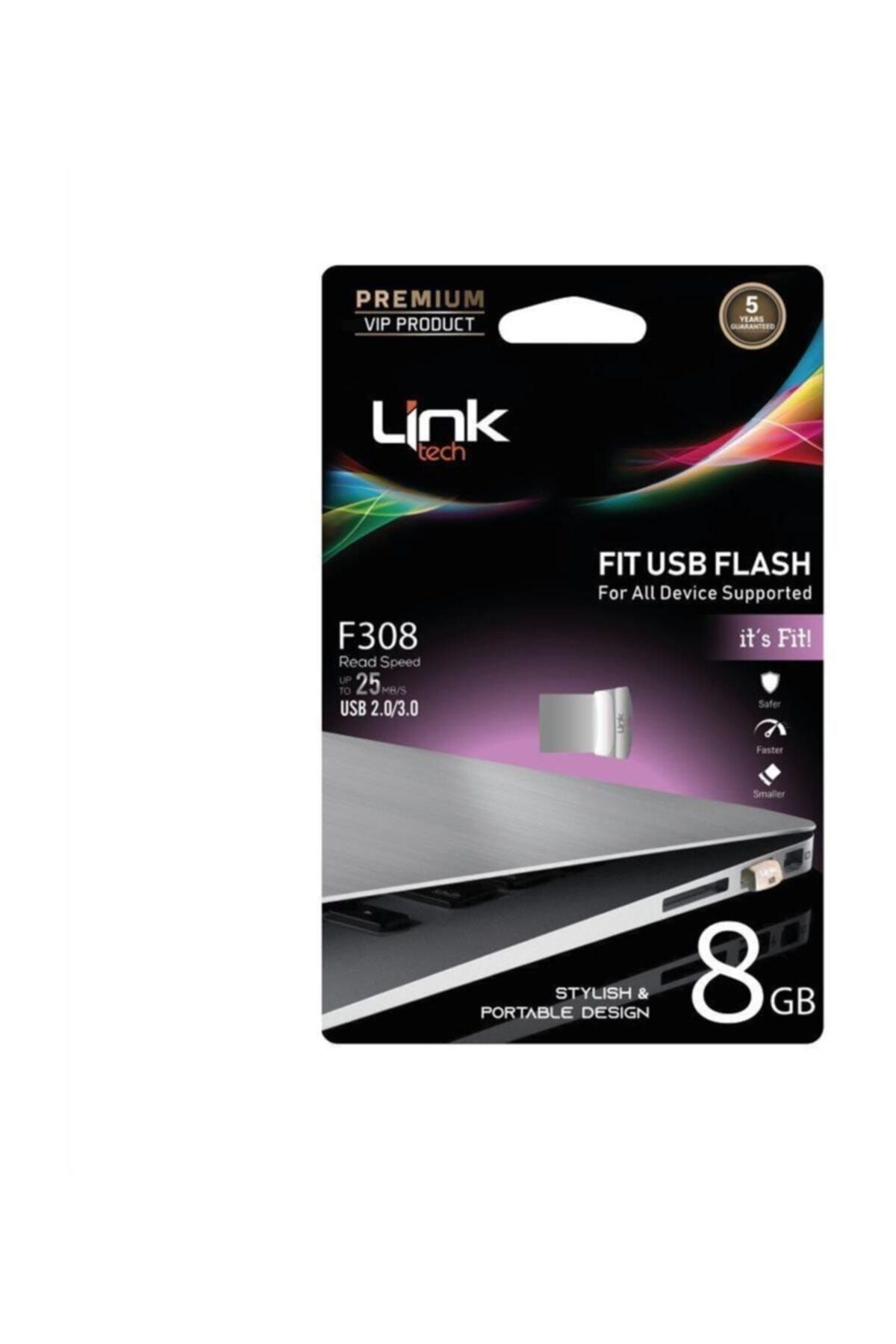 Link Tech F308 Fit Premium 8gb Mini Usb Flash Bellek 25mb/s