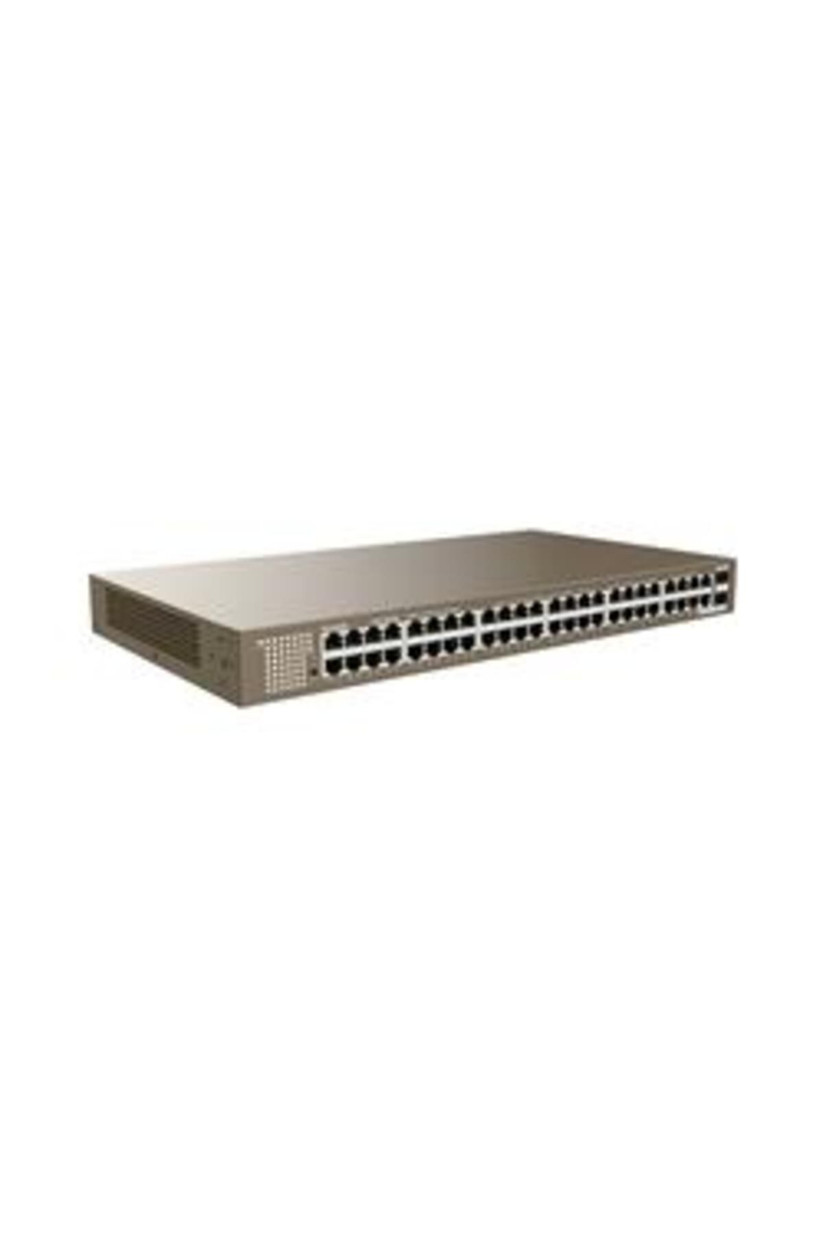 Tenda TEG1050F 48 Port 10-100-1000 Mbps + 2 Port SFP Switch Çelik Kasa Rack Mount