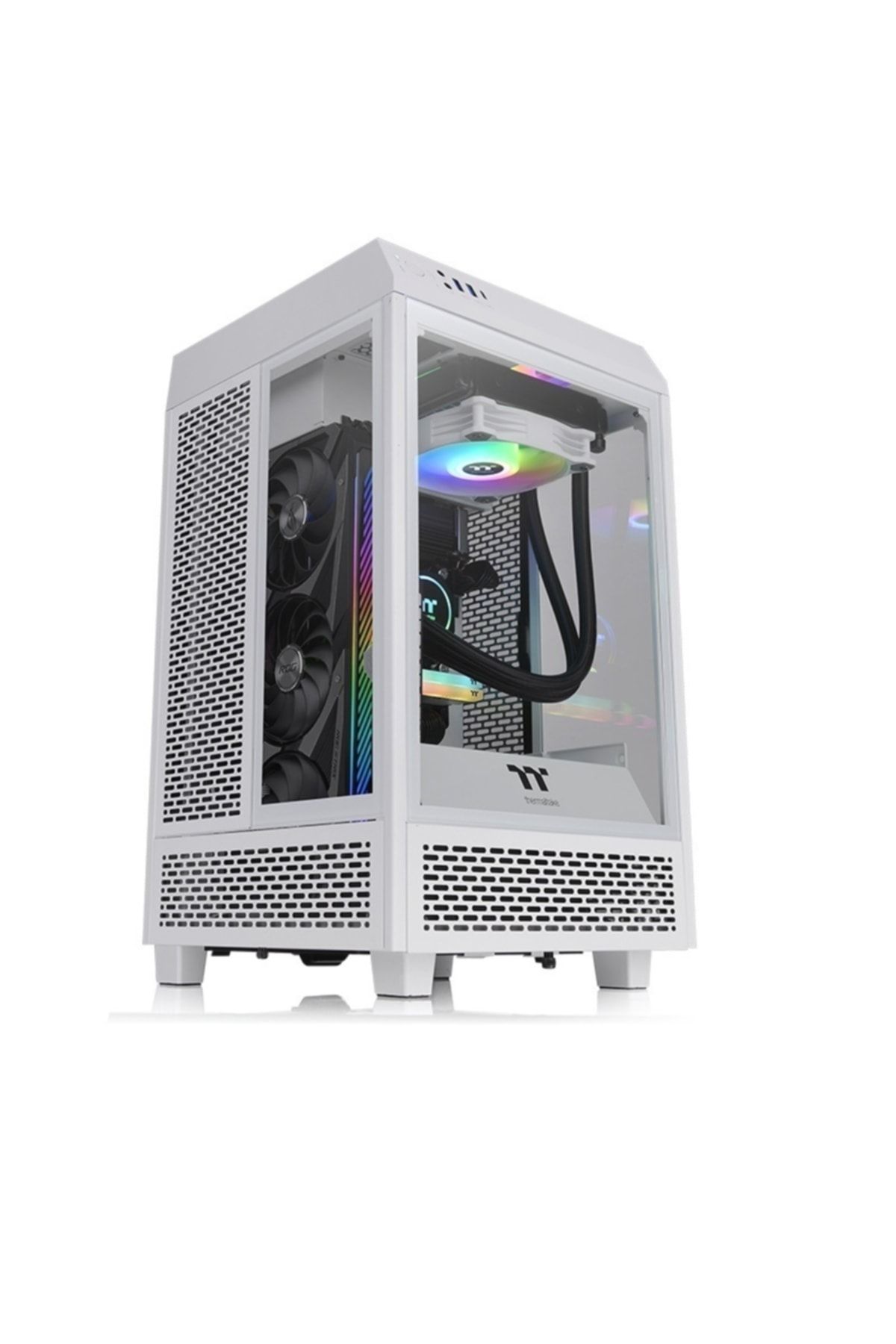 Thermaltake The Tower 100 Gaming Mini Itx Pc Kasası Beyaz Ca-1r3-00s6wn-00