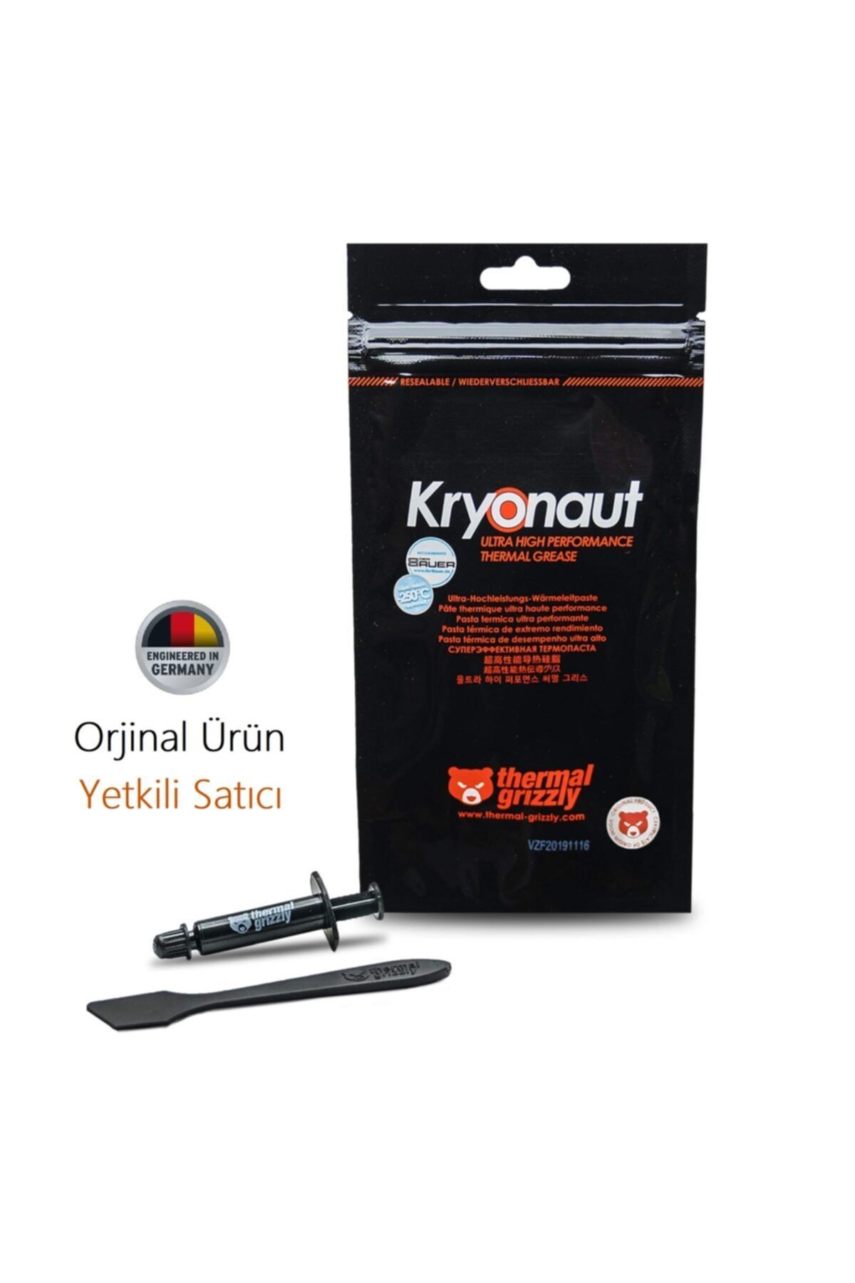 TERMAL Thermal Grizzly Kryonaut 12,5 W/m·k 1gr Macun Tg-k-001-rs