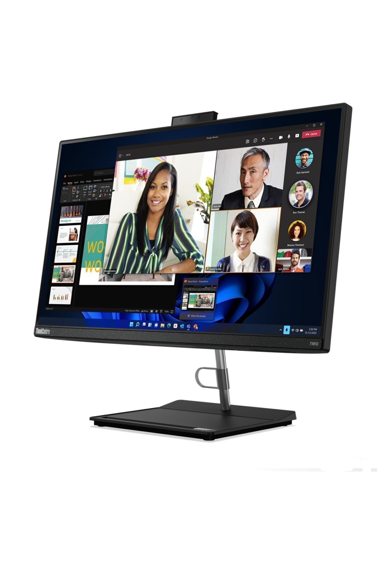 Lenovo ThinkCentre Neo 30a 24 G4 i7-13620H 16GB 1TB SSD Freedos 23.8" FHD AIO PC 12K0A05CTR 003