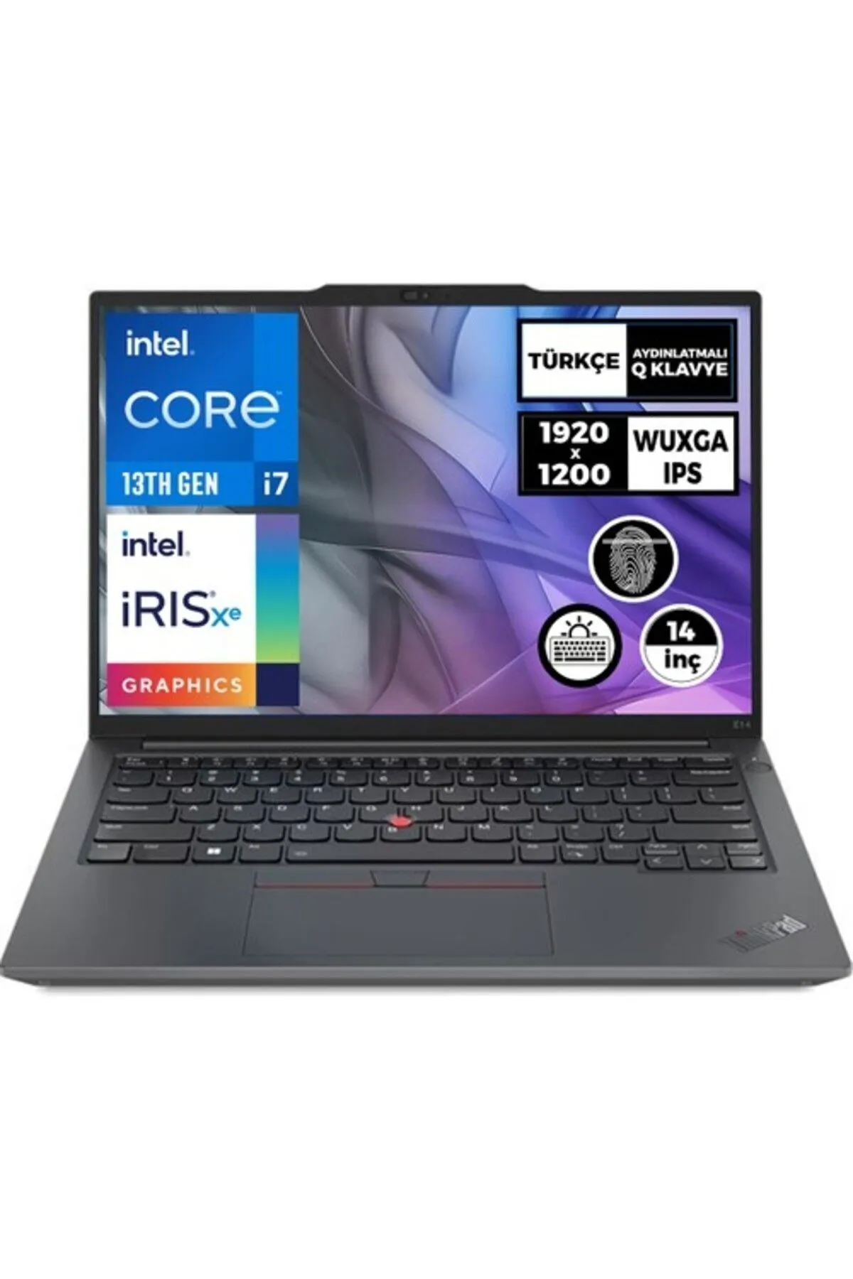 Lenovo ThinkPad E14 G5 i7-1355U 16GB 1TB SSD 14'' WUXGA W11P Taşınabilir Bilgisayar 21JK0006TX 022