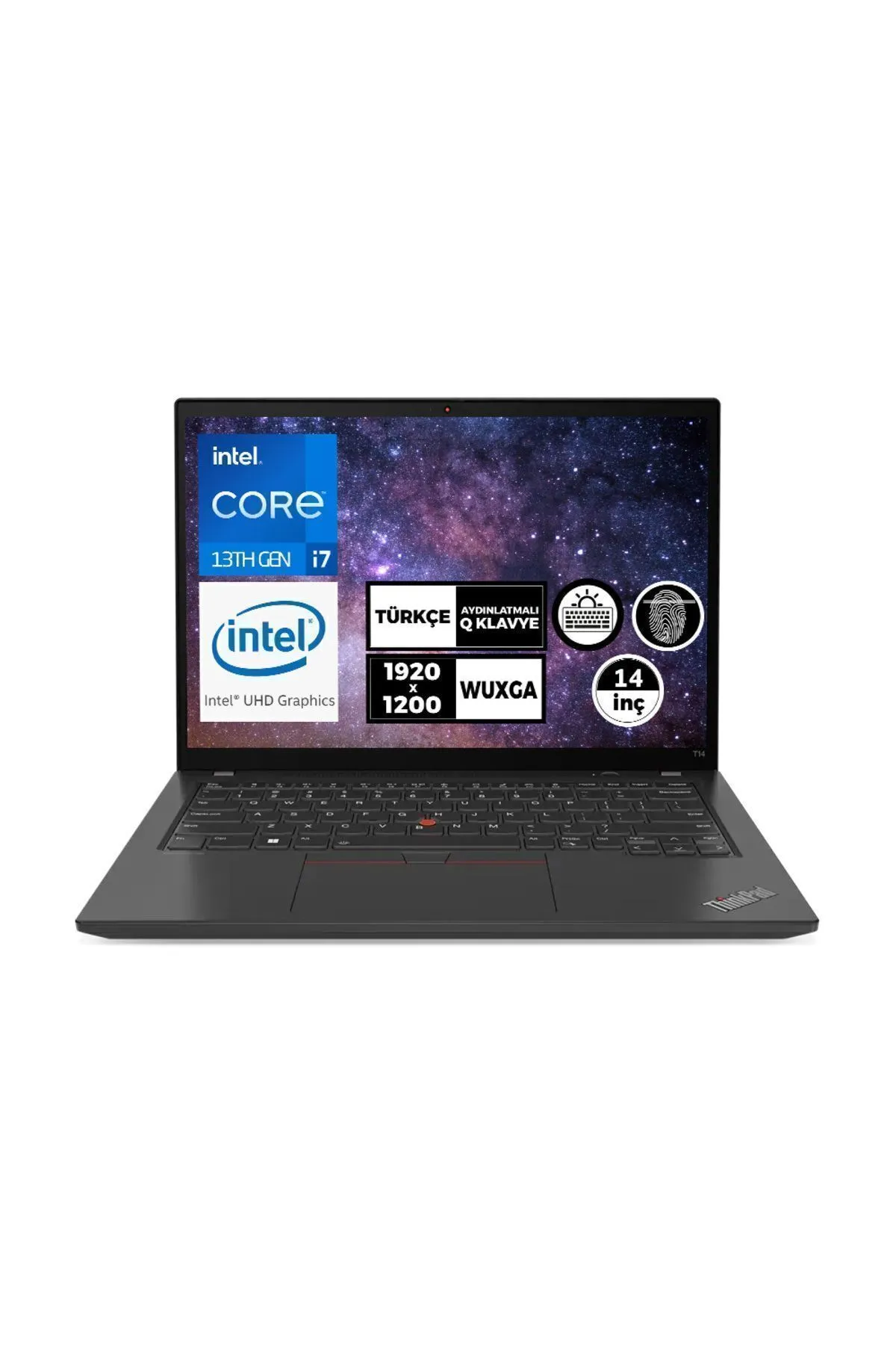 Lenovo Thinkpad T14 G4 i7-1355U 16GB 2TB SSD 14" WUXGA W11P Taşınabilir Bilgisayar 21HES91FTX 022