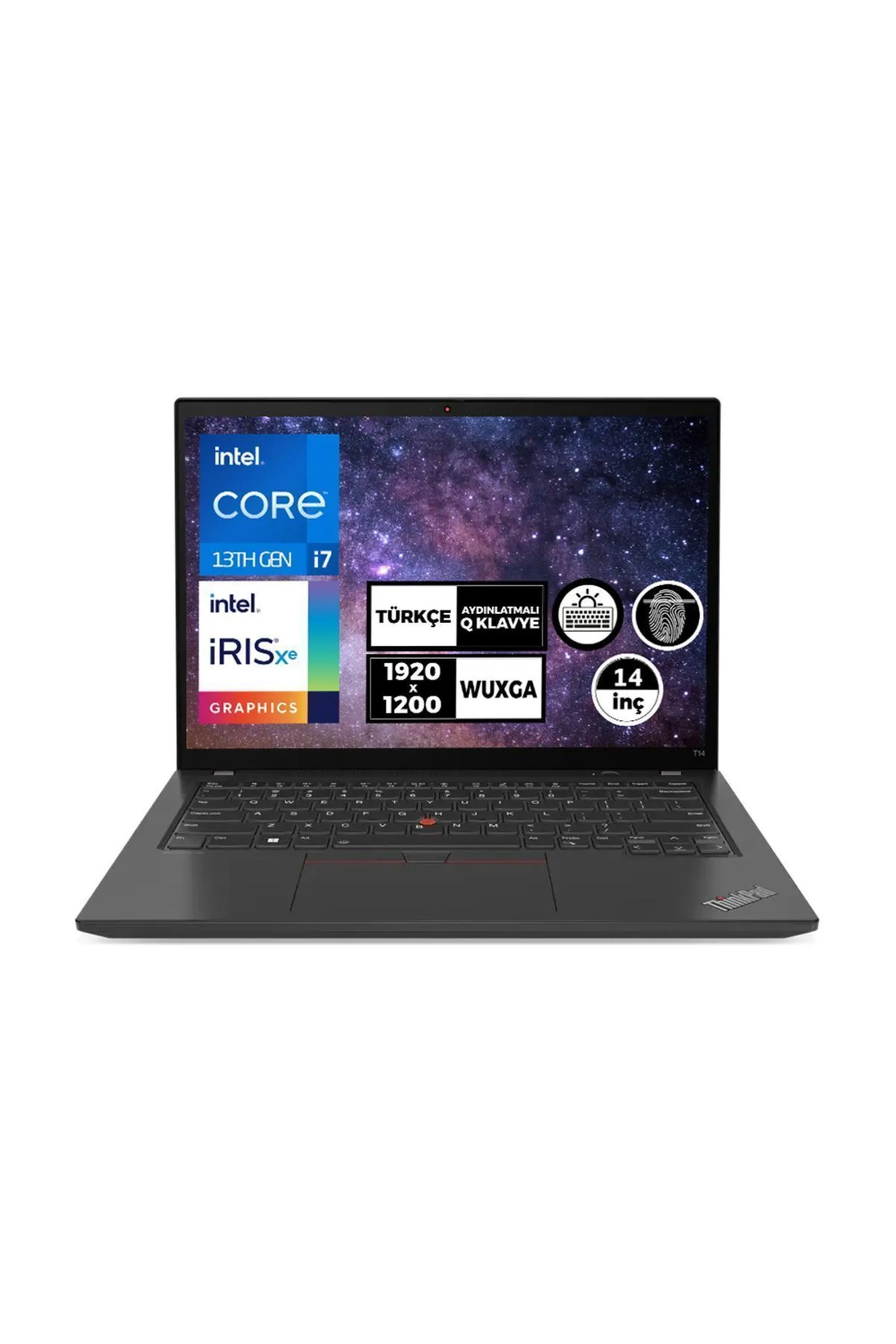 Lenovo Thinkpad T14 G4 i7-1355U 24GB 2TB SSD 14" WUXGA W11P Taşınabilir Bilgisayar 21HES91FTX 023