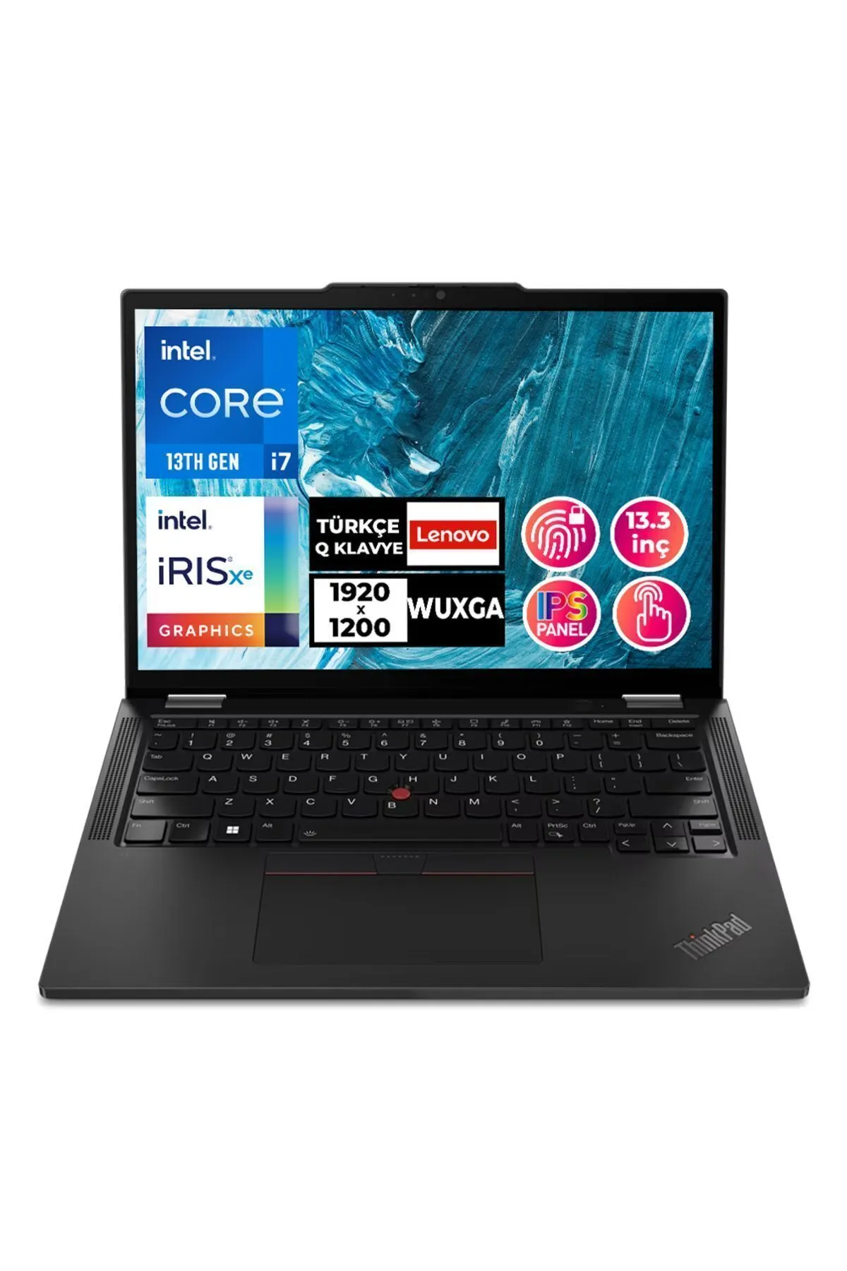 Lenovo Thinkpad X13 Yoga G4 i7-1355U 16GB 512GB SSD 13.3" F.Dos Dokunmatik Bilgisayar 21F3S2GKTX