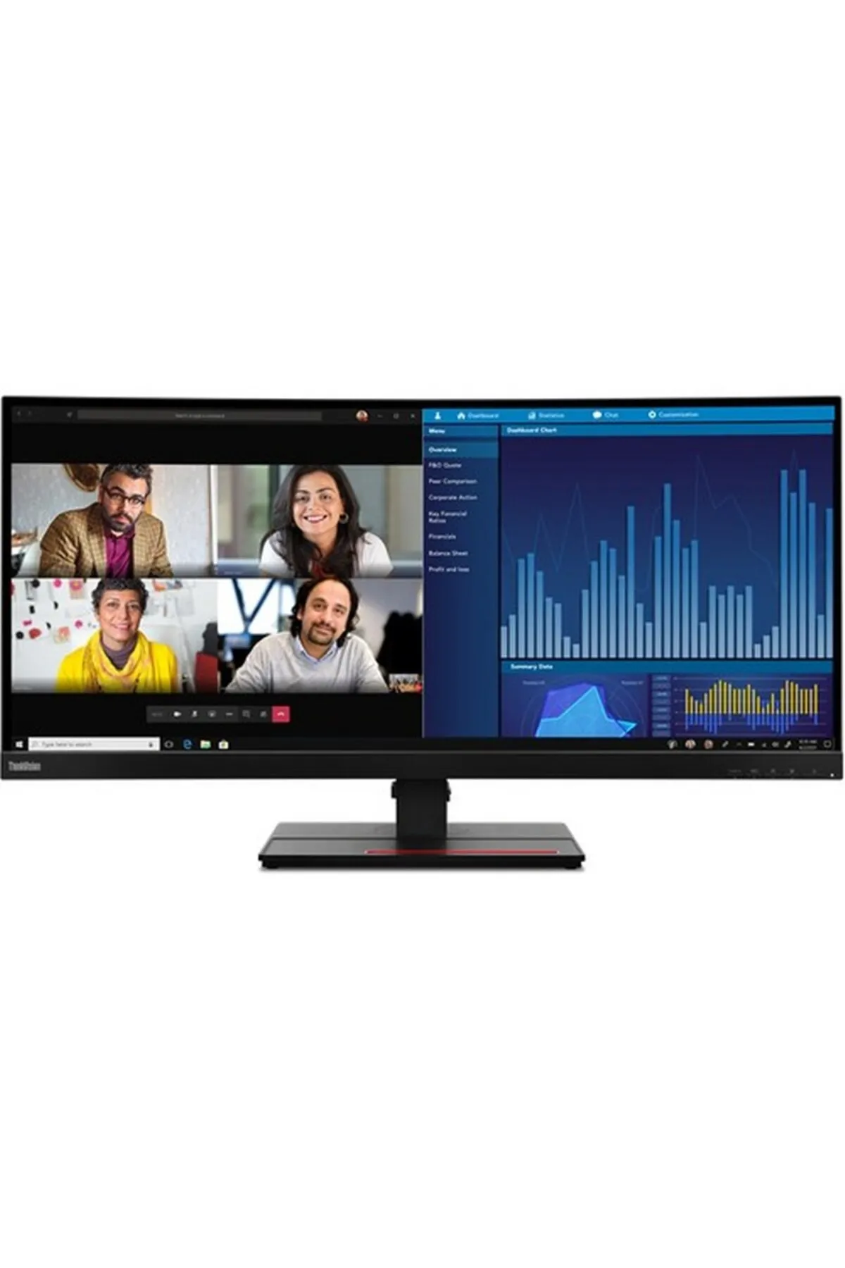 Lenovo Thinkvision P34W-20 3440X1440 Geniş Ekran Q Led Monitör