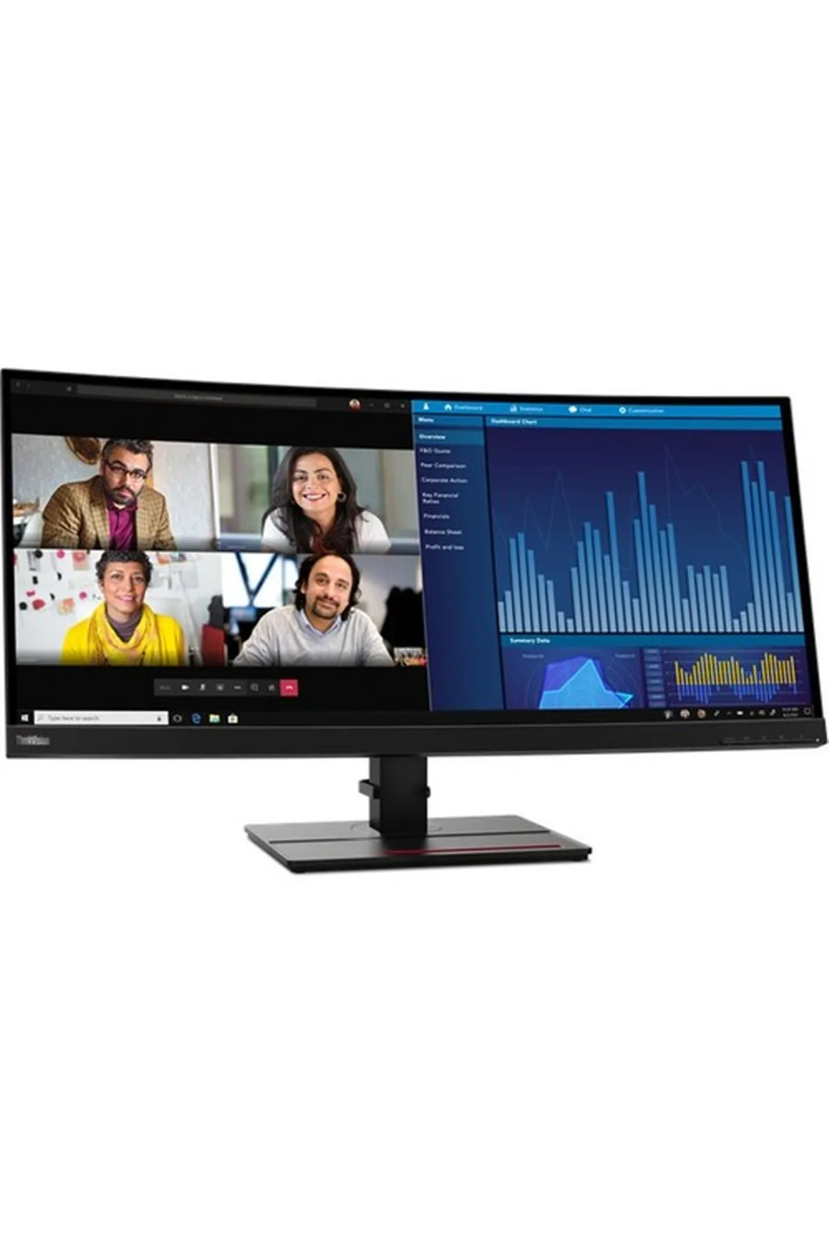 Lenovo Thinkvision P34W-20 3440X1440 Geniş Ekran Q Led Monitör