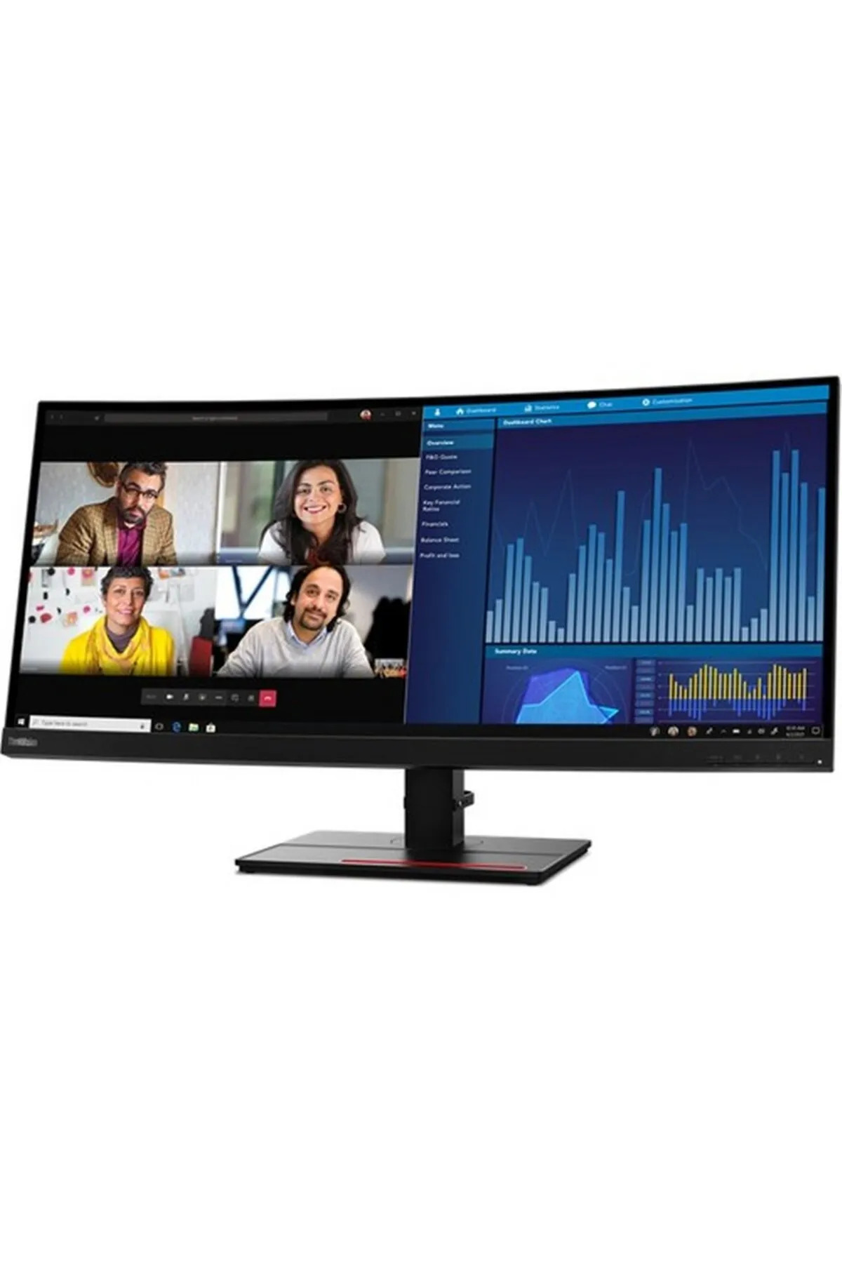 Lenovo Thinkvision P34W-20 3440X1440 Geniş Ekran Q Led Monitör