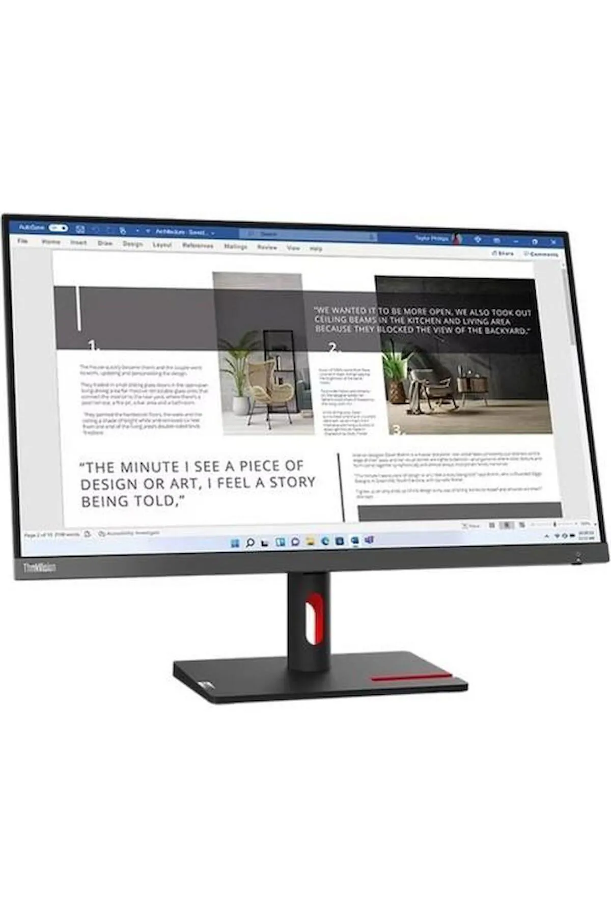 Lenovo Thinkvision S27ı-30 63dfkat4tk Ips 100 Hz 4ms Hdmı Vga 27'' Monitör