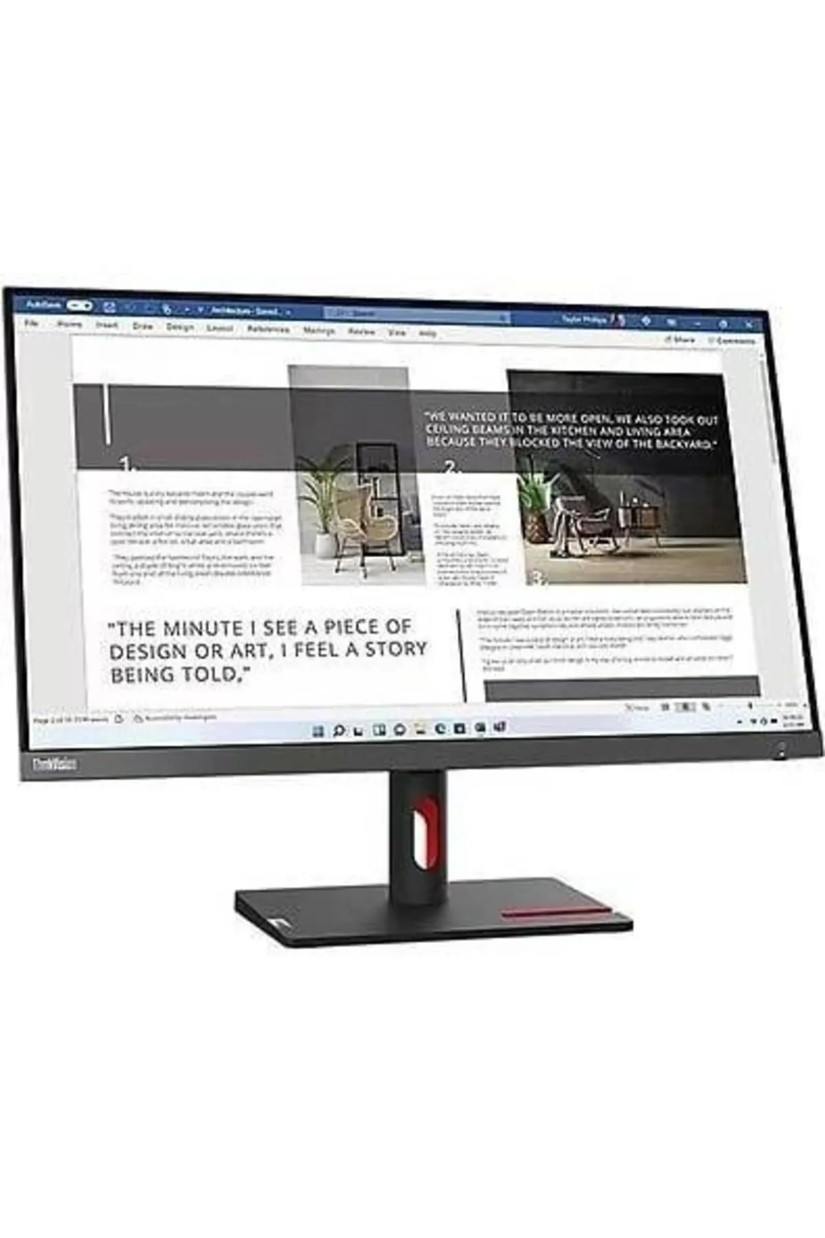 Lenovo Thinkvision S27ı-30 63dfkat4tk Ips 100 Hz 4ms Hdmı Vga 27'' Monitör