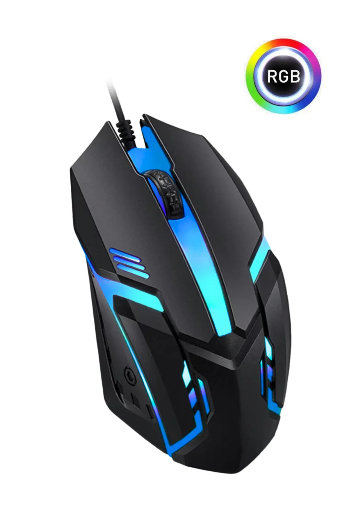 Genel Markalar Thunder RGB Kablolu 7 Renk Modu Gaming Oyuncu Optik Mouse