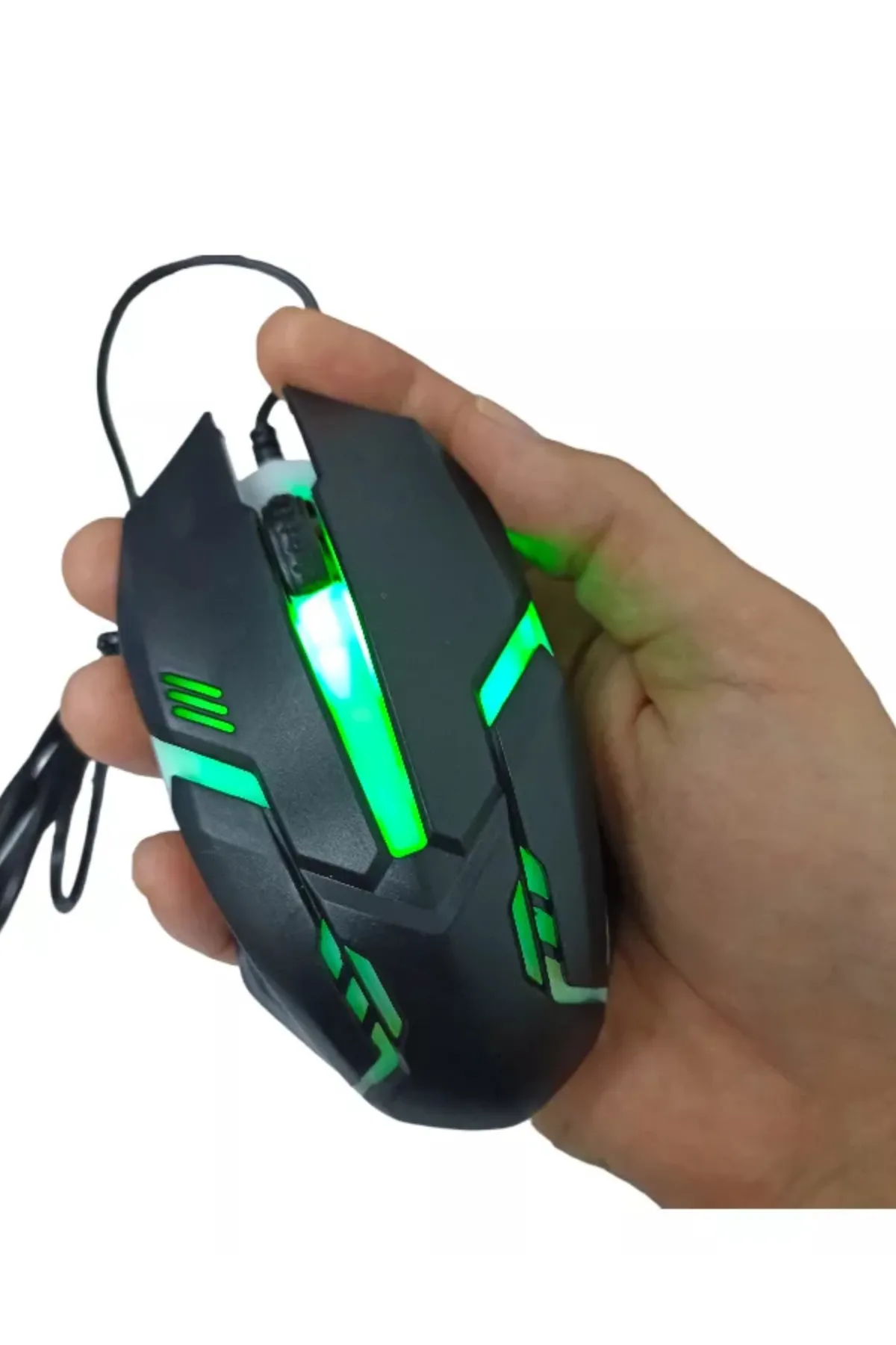 Genel Markalar Thunder RGB Kablolu 7 Renk Modu Gaming Oyuncu Optik Mouse