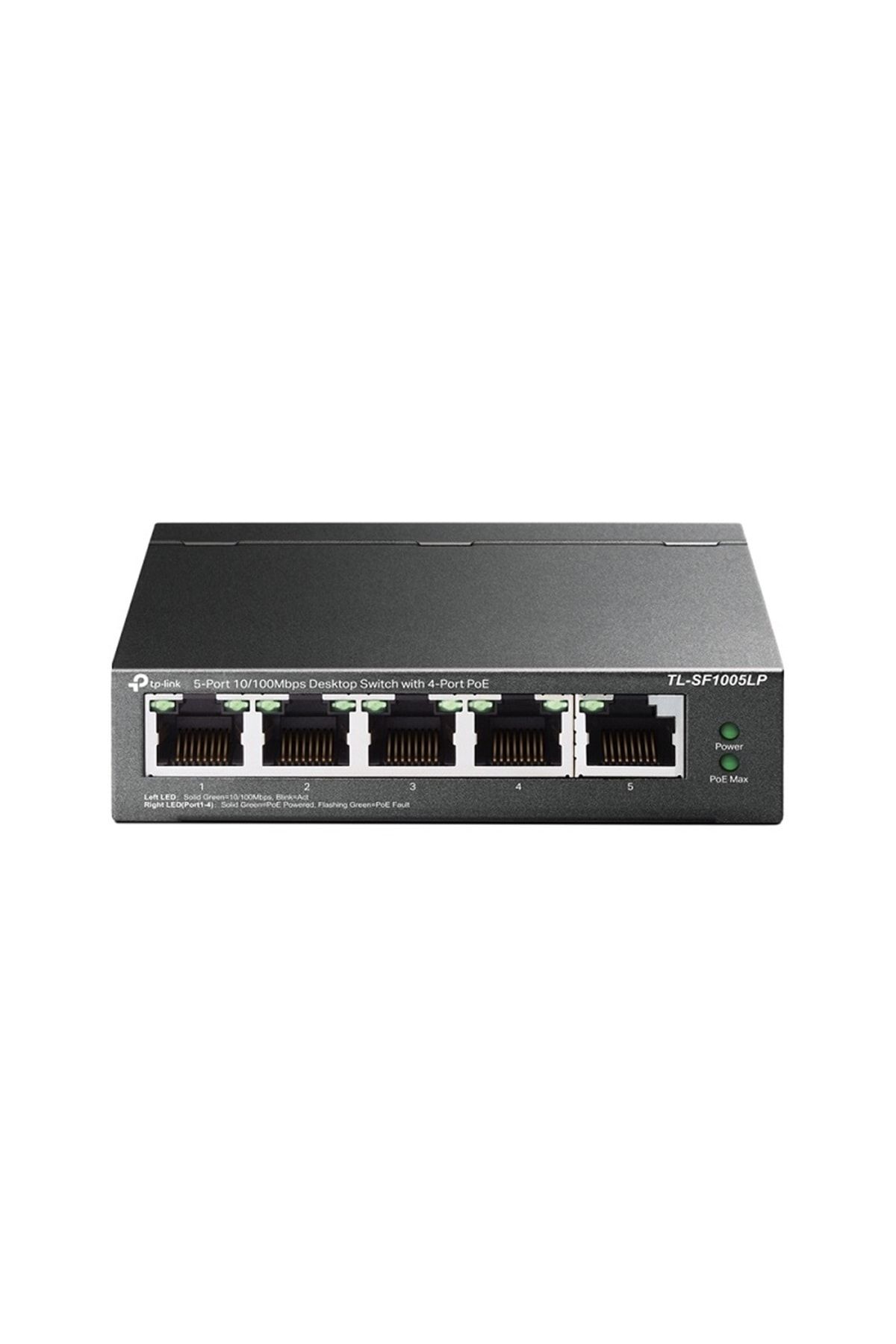 TP-Link Tl-Sf1005Lp, 5-Port 10/100Mbps Desktop Switch With 4-Port Poe