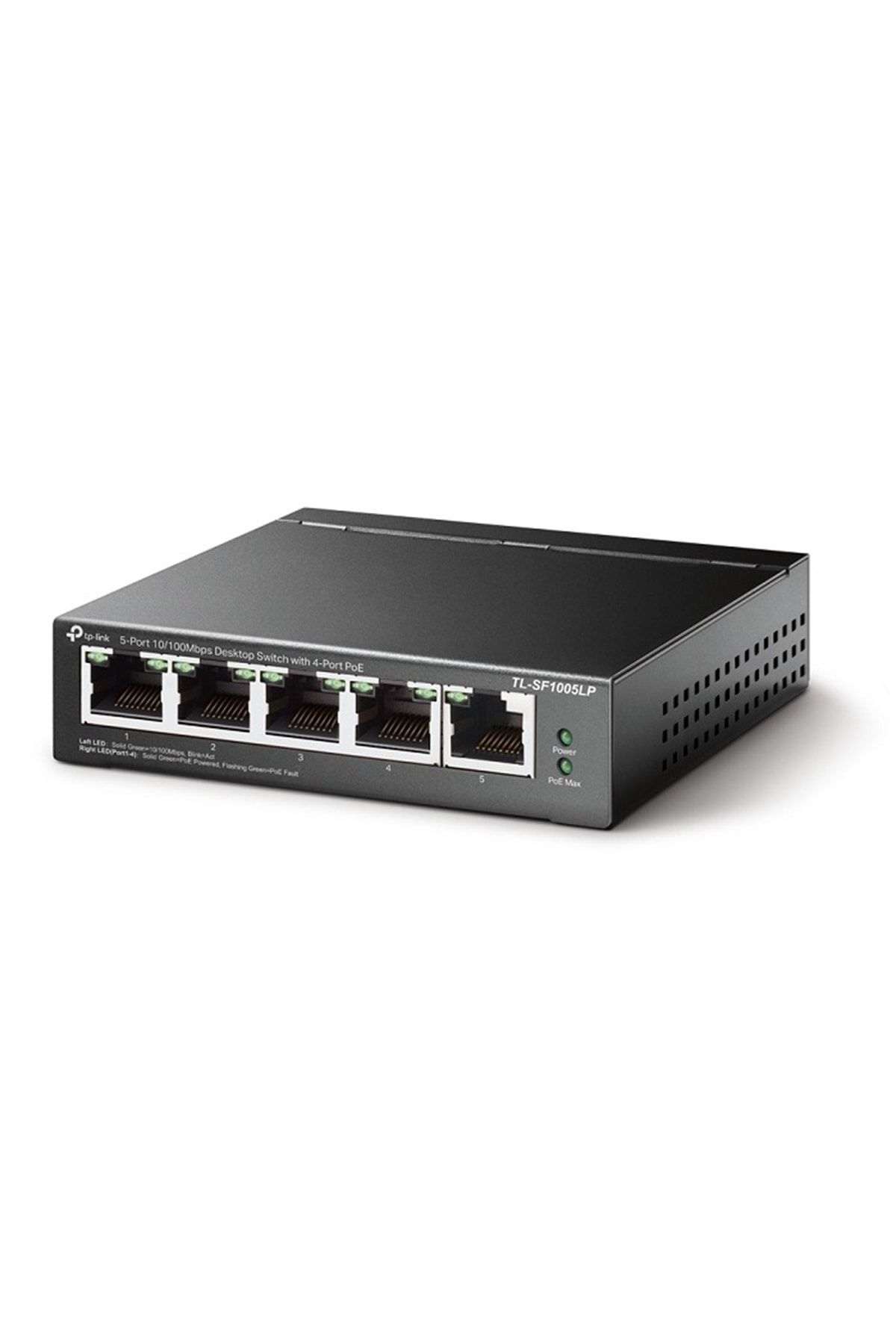 TP-Link Tl-Sf1005Lp, 5-Port 10/100Mbps Desktop Switch With 4-Port Poe