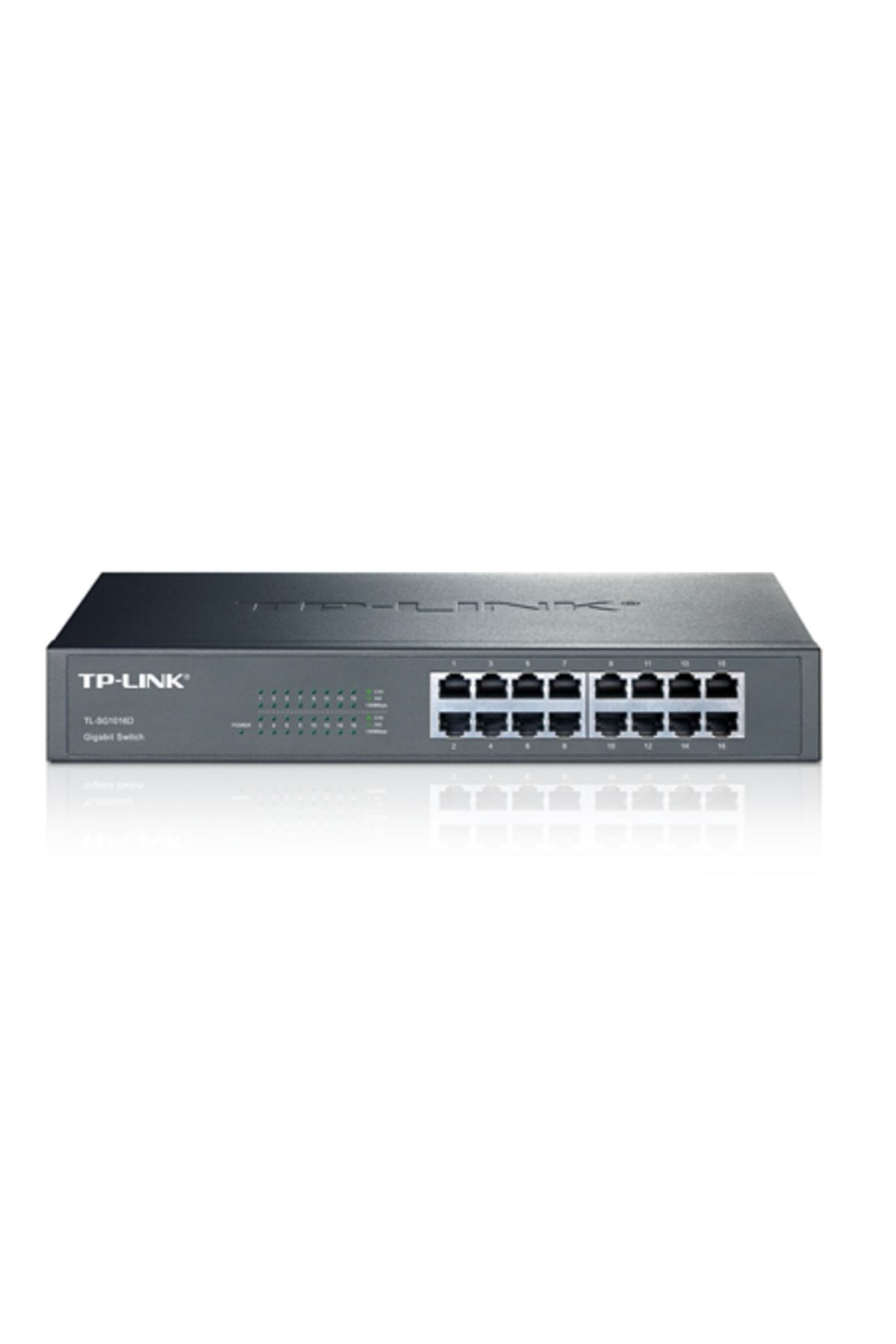 TP-Link Tl-sg1016d 16 Port 10/100/1000mbps Rackmounth Swich