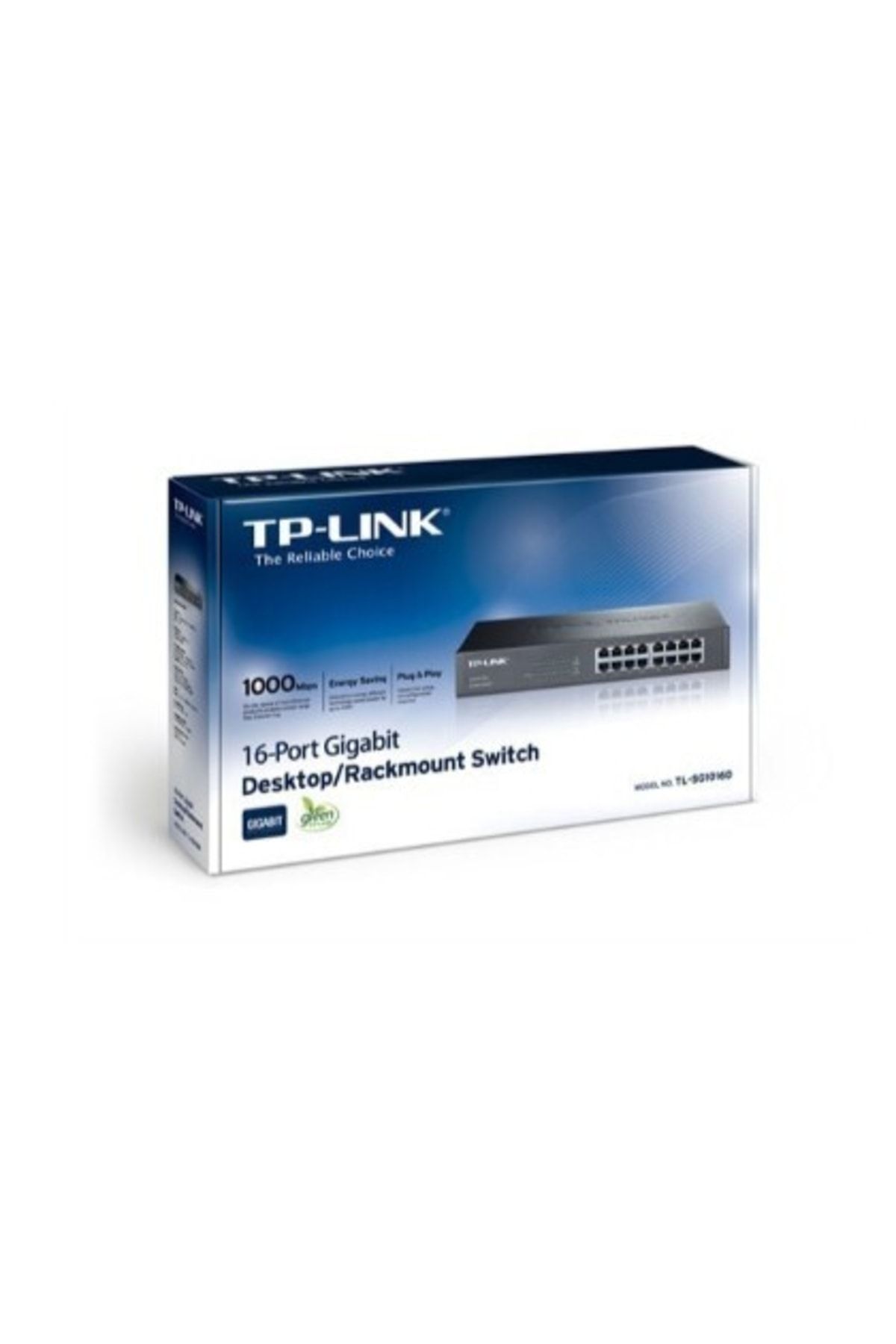 TP-Link Tl-sg1016d 16 Port 10/100/1000mbps Rackmounth Swich