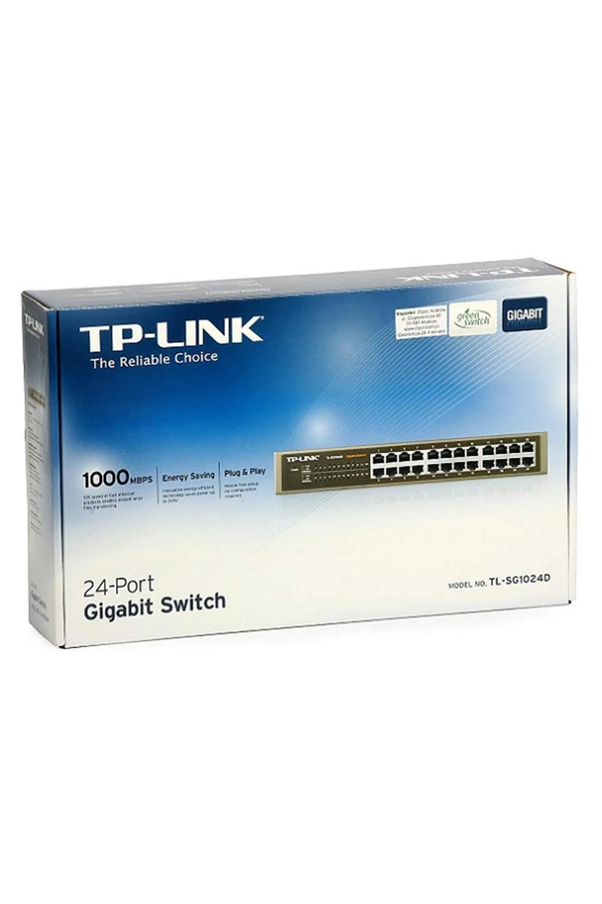 TP-Link Tl-sg1024d 24port 10/100/1000 Yöneti?lemez Switch