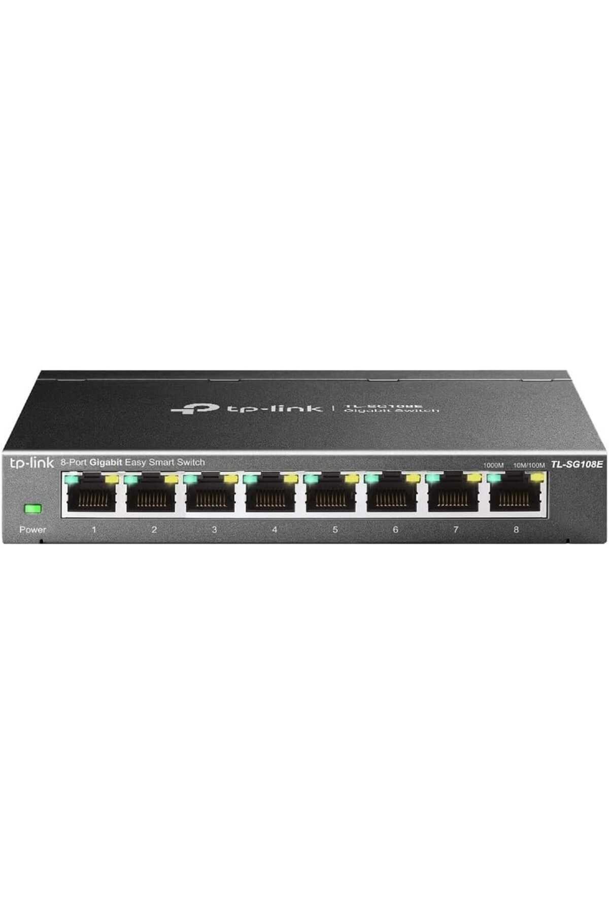 Genel Markalar TL-SG108E, 8-Port 10/100/1000 Mbps Gigabit Easy Smart Switch