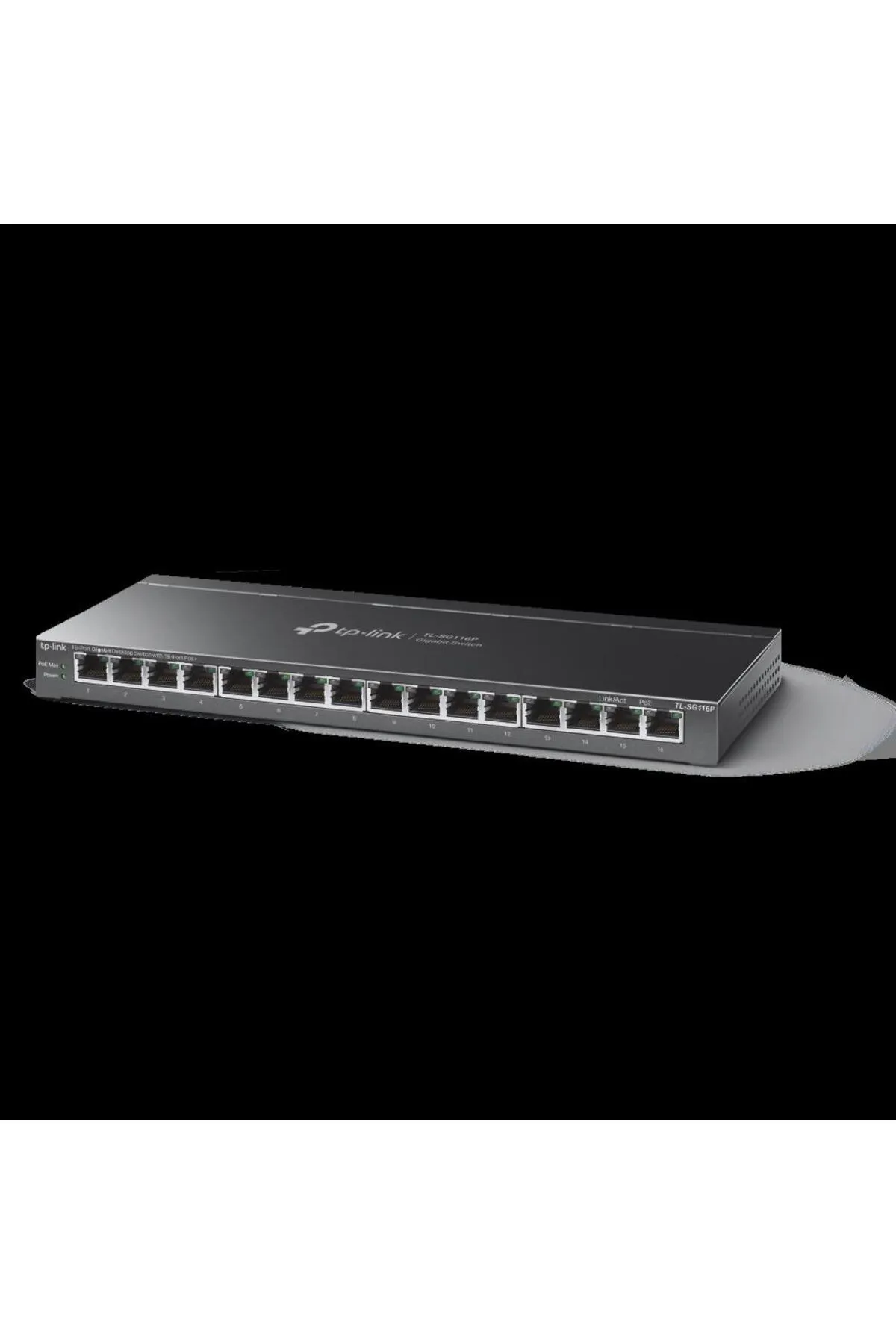 TP-Link Tl-sg116p 16port 10/100/1000 Yönetilemez Swıtch