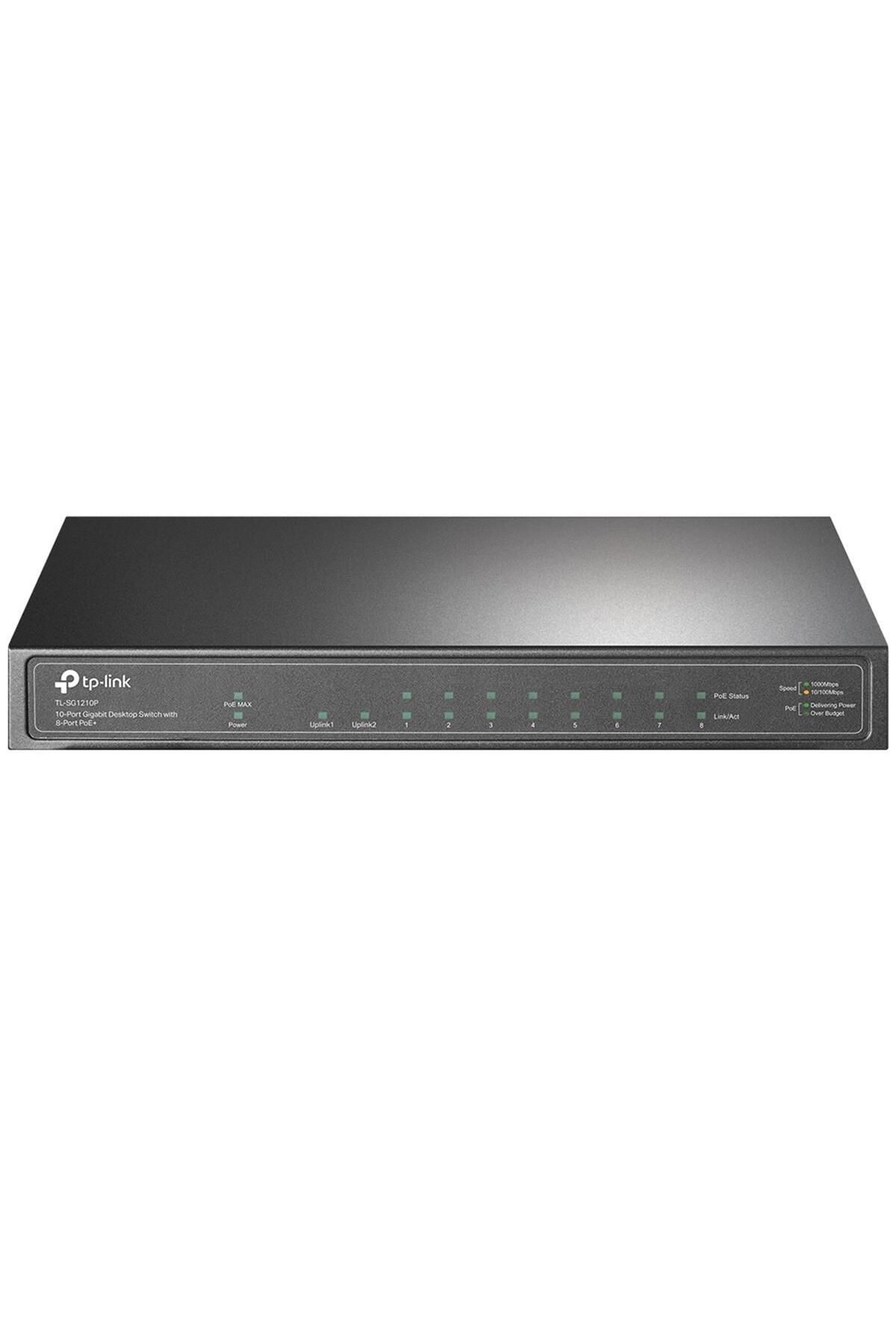 TP-Link TL-SG1210P 10PORT 10/100/1000 YÖNETİLEMEZ POE SWITCH