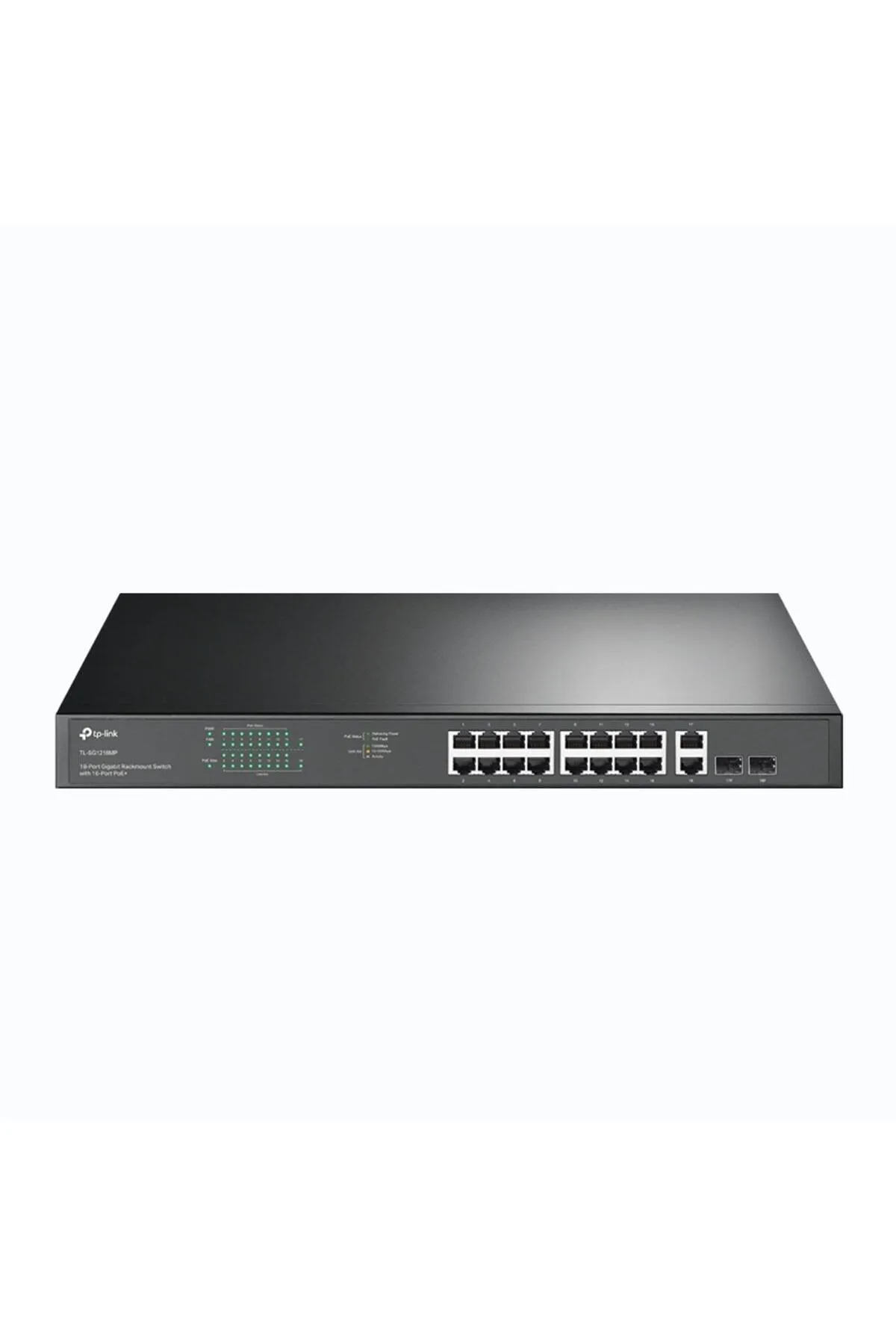 TP-Link Tl-sg1218mp 18port 10/100/1000 Yöneti?lemez Poe Switch