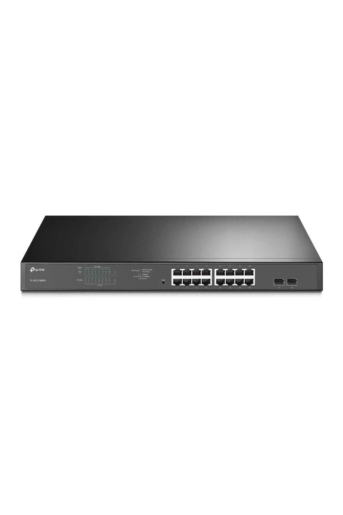 TP-Link TL-SG1218MPE 16PORT 10/100/1000 YÖNETİLEBİLİR WEB SMART POE SWITCH