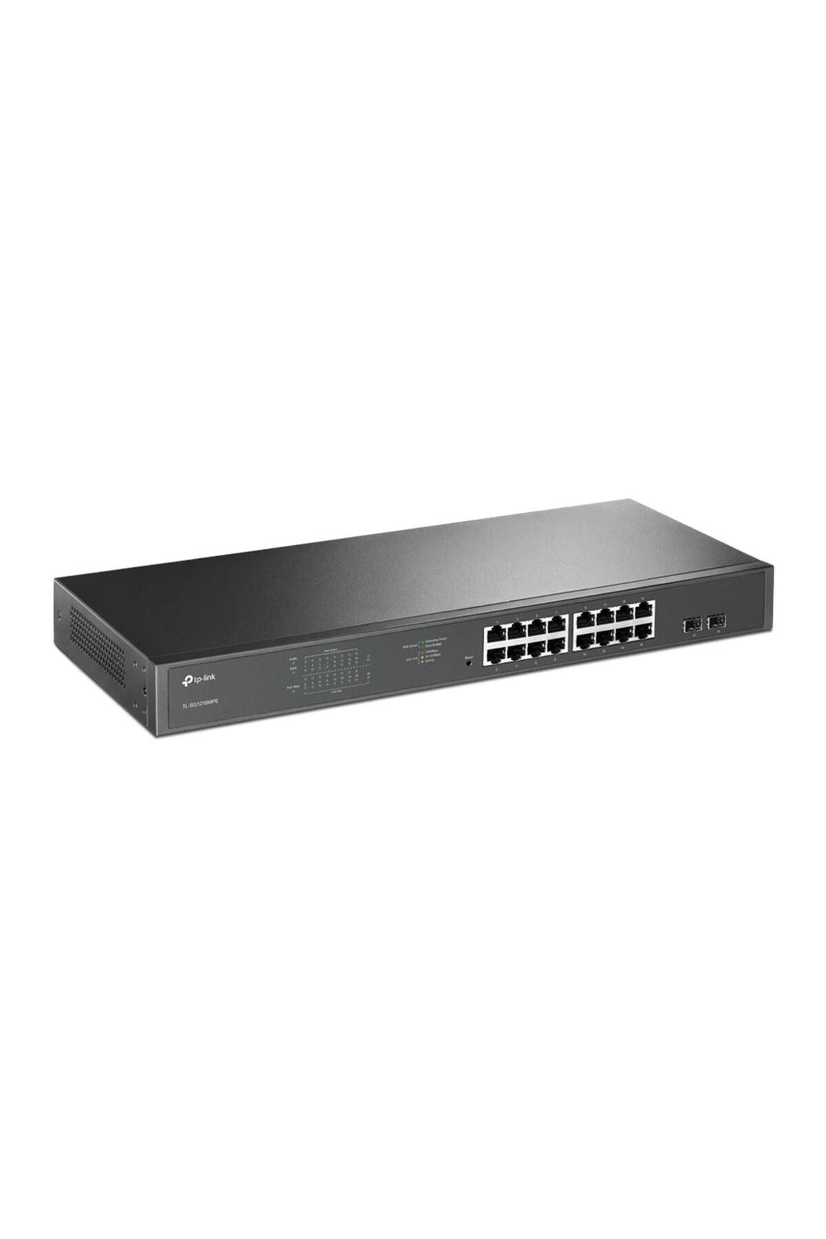 TP-Link TL-SG1218MPE 16PORT 10/100/1000 YÖNETİLEBİLİR WEB SMART POE SWITCH