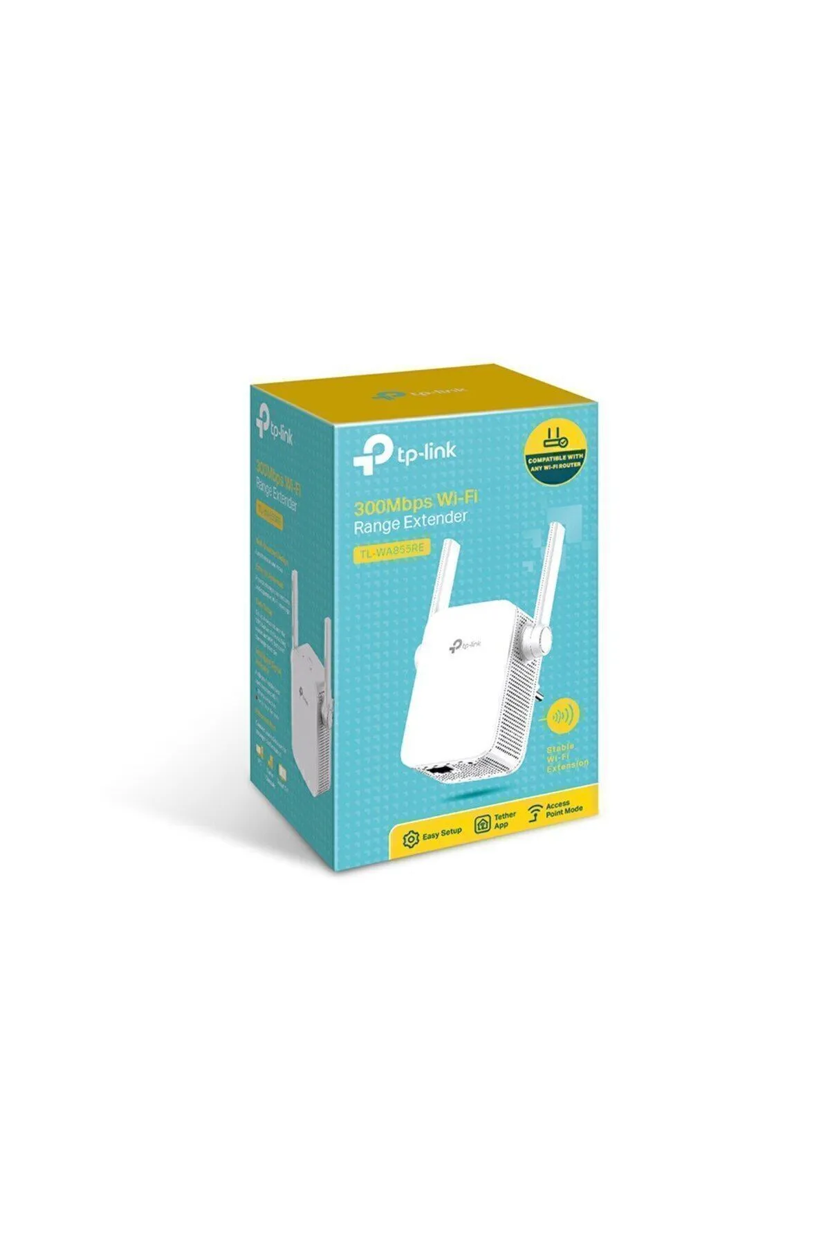 TP-Link Tl-wa855re 300mbps 2 Harici Antenli Kompakt Access Point Ve Menzil Genişletici