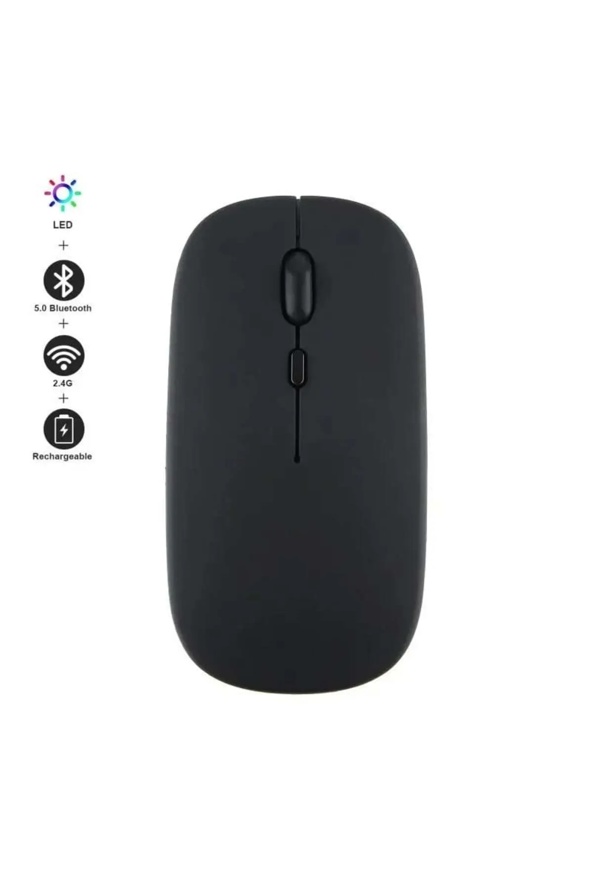 YİĞİT GSM TM-12 Ergonomik RGB Işıklı Kablosuz Optik Mouse