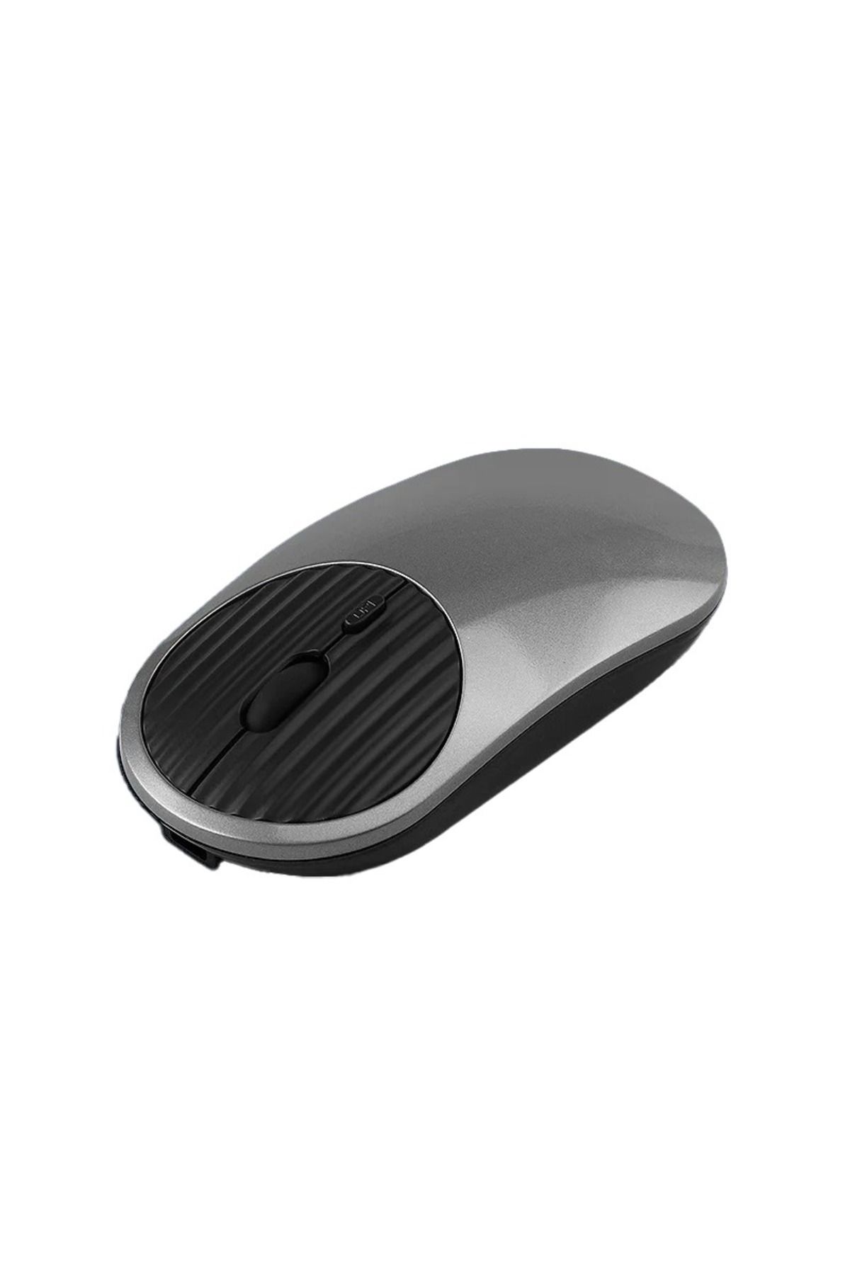 Alfa MEC Tüm Cihazlara Uyumlu Mouse Bluetooth Wireless Şarjlı Fare 2.4g Macbook Bilgisayar Telefon