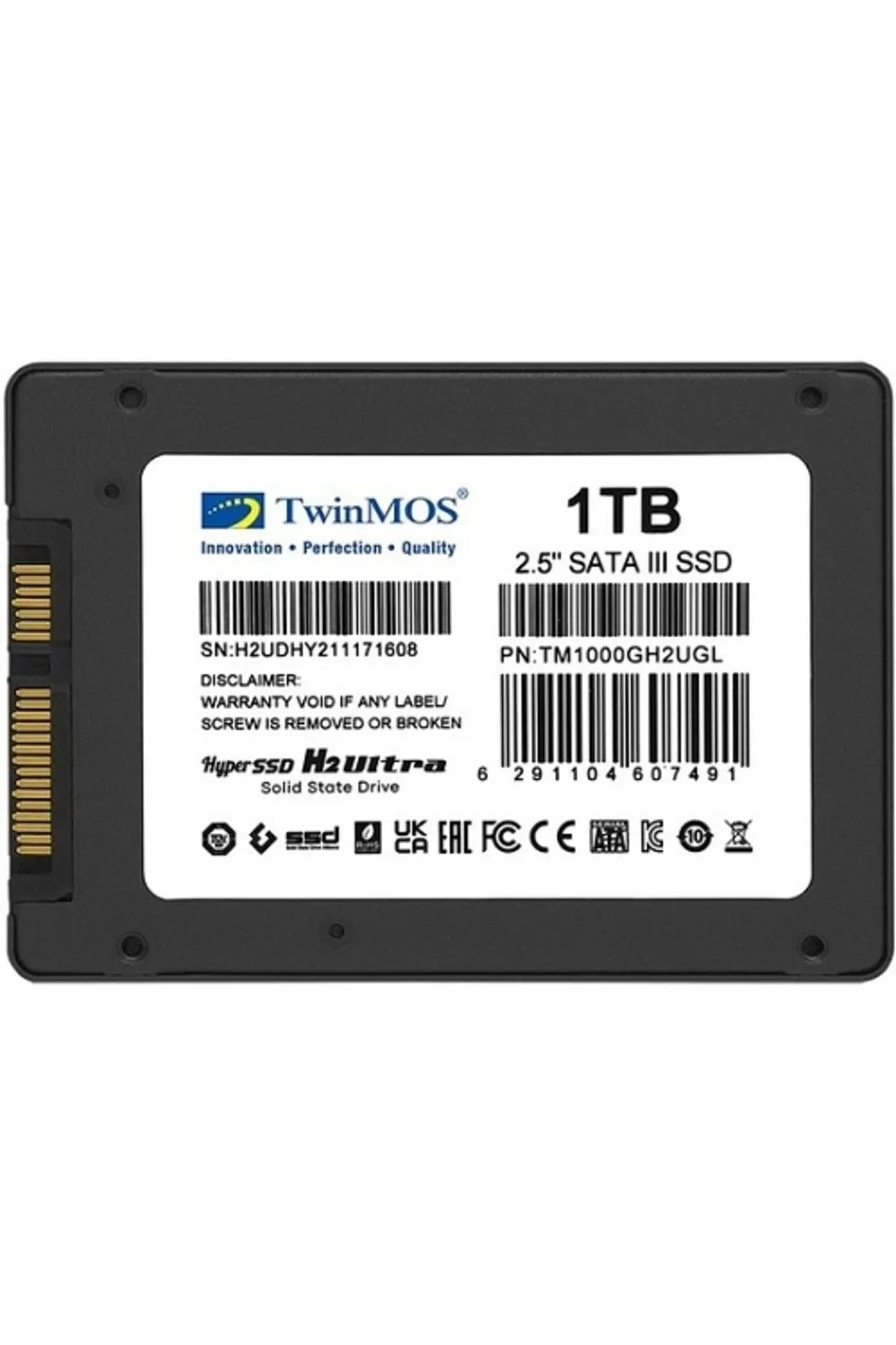 Genel Markalar TM1000GH2UGL 2.5 1TB SATA3 580Mb-550Mb/s 3DNAND SSD