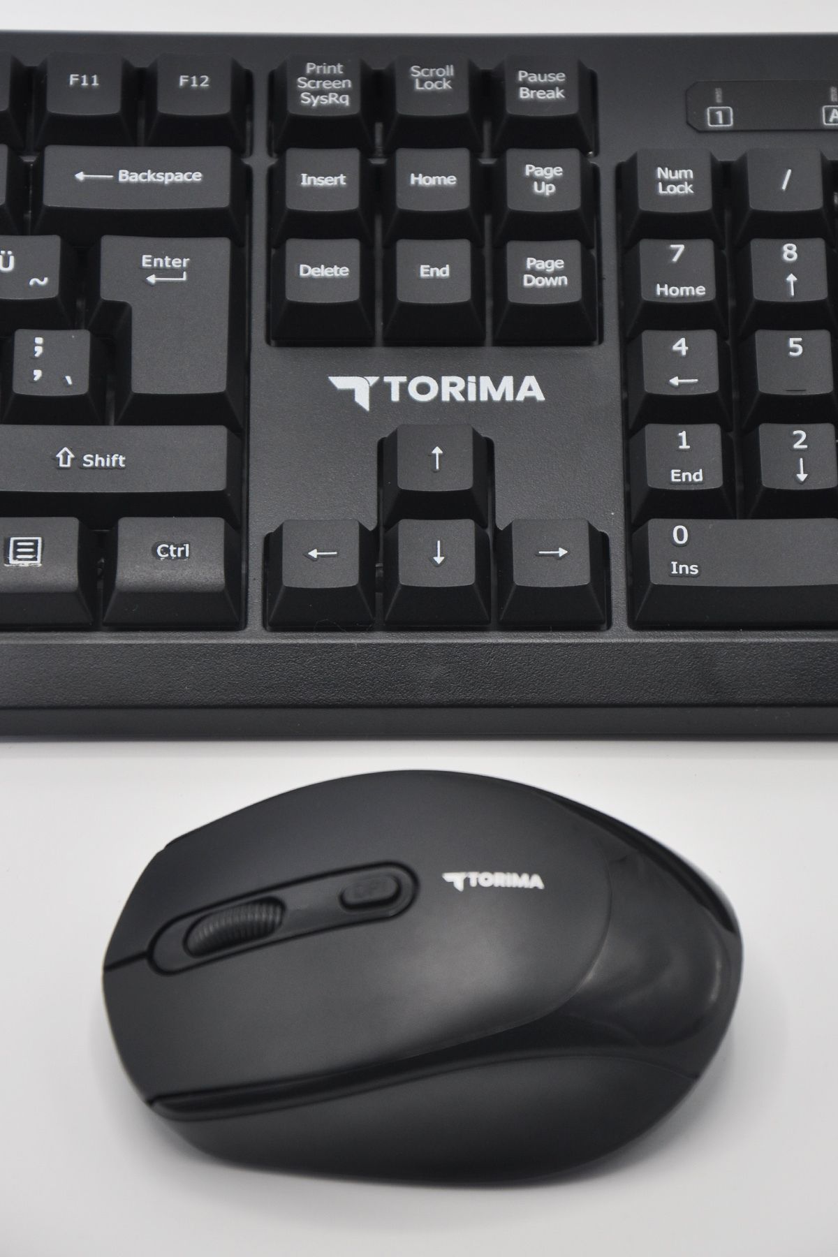 Torima TMK-01 2.4ghz Kablosuz Q Klavye Ve Mouse Seti Siyah Modern Tasarım 431550