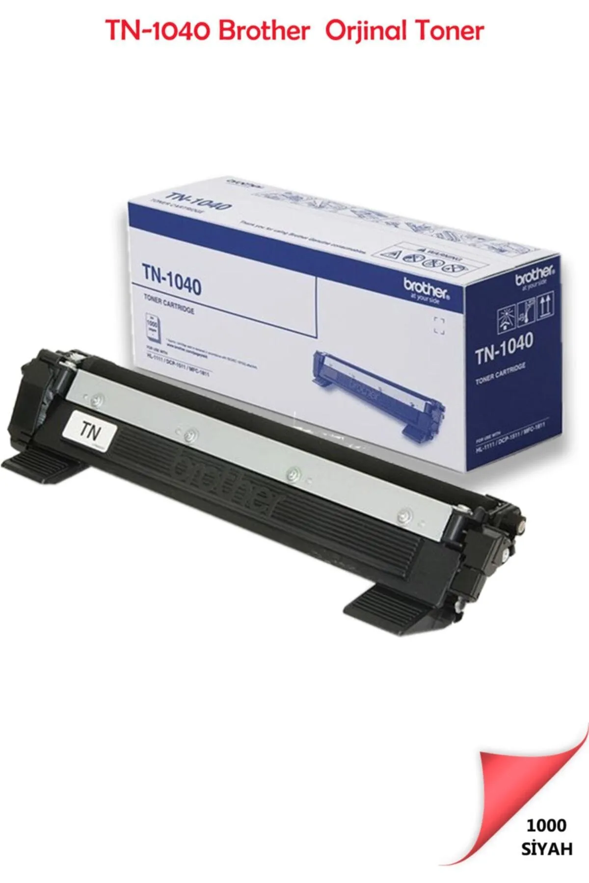 Brother Tn-1040 Orjinal Toner Hl-1211w