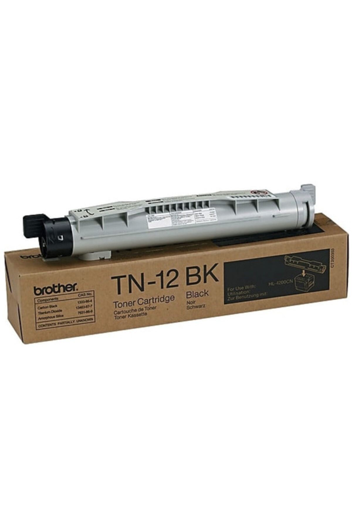 Brother Tn-12bk Siyah Orjinal Toner Hl-4200cn