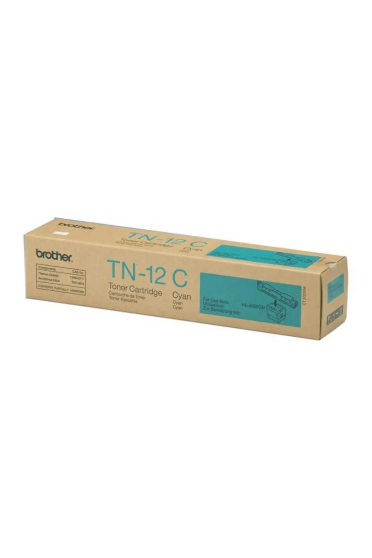 Brother Tn-12c Mavi Orjinal Toner Hl-4200cn