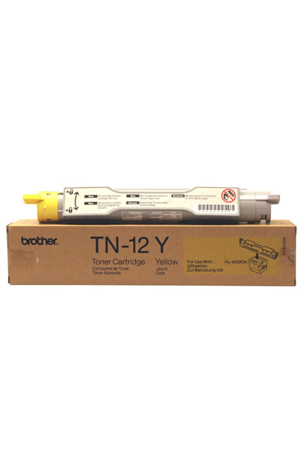 Brother Tn-12y Sarı Orjinal Toner Hl-4200cn