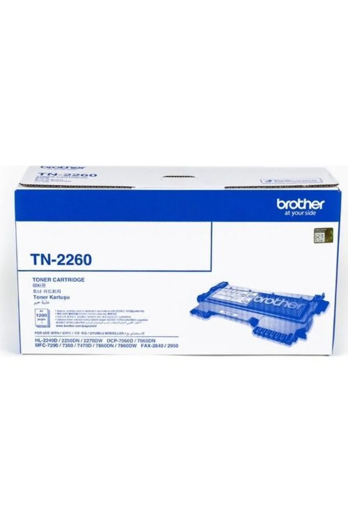 Brother Tn-2260 Orijinal Siyah Toner (1200 Sayfa)