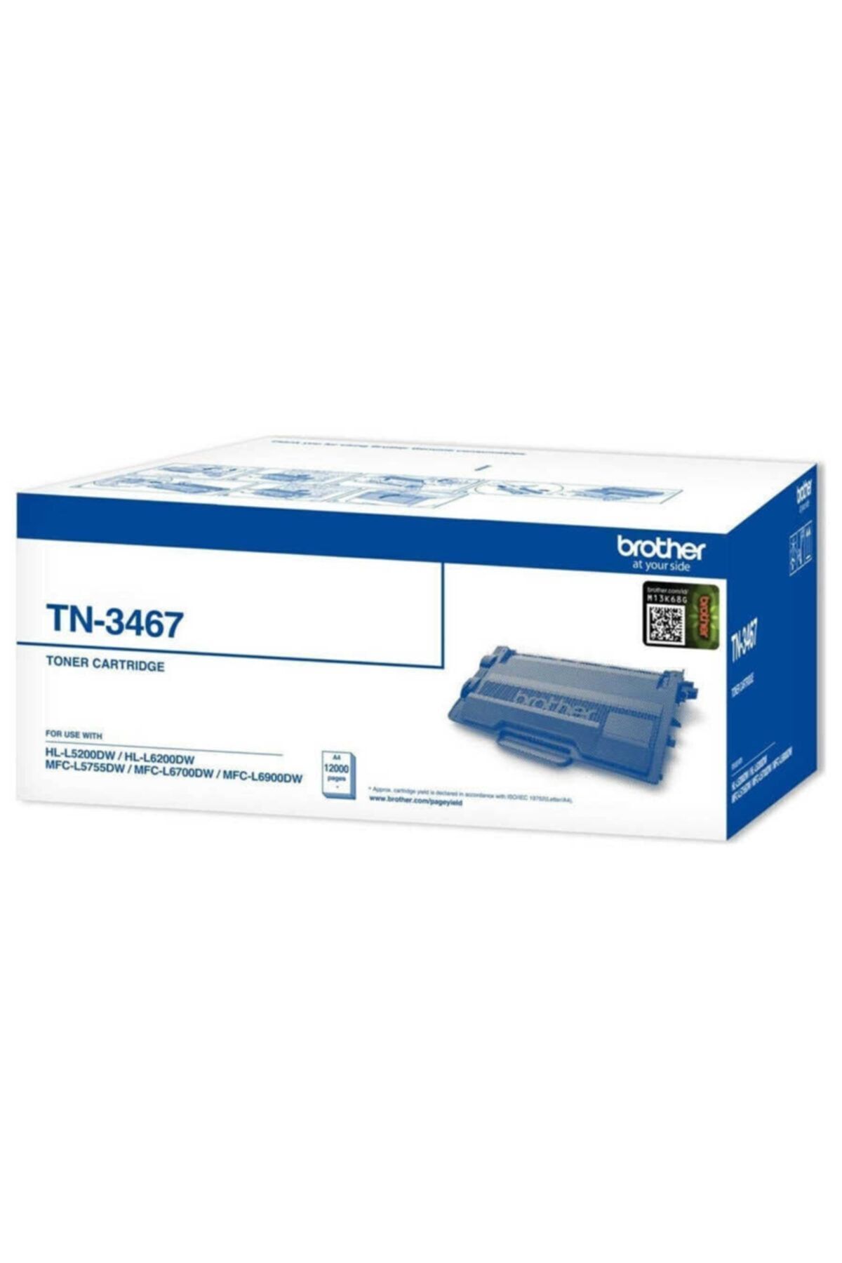 Brother Tn-3467 Orjinal Toner Yüksek Kapasiteli