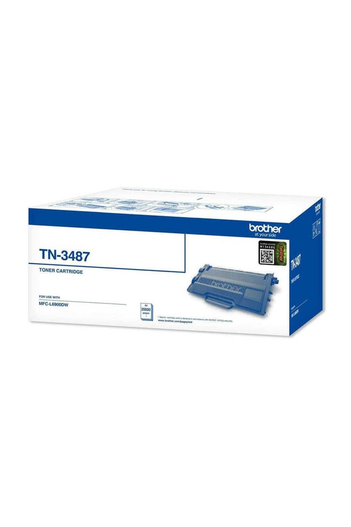 Brother TN-3487 Toner Orj. - HL-L6400, MFC-L6900 (20K)