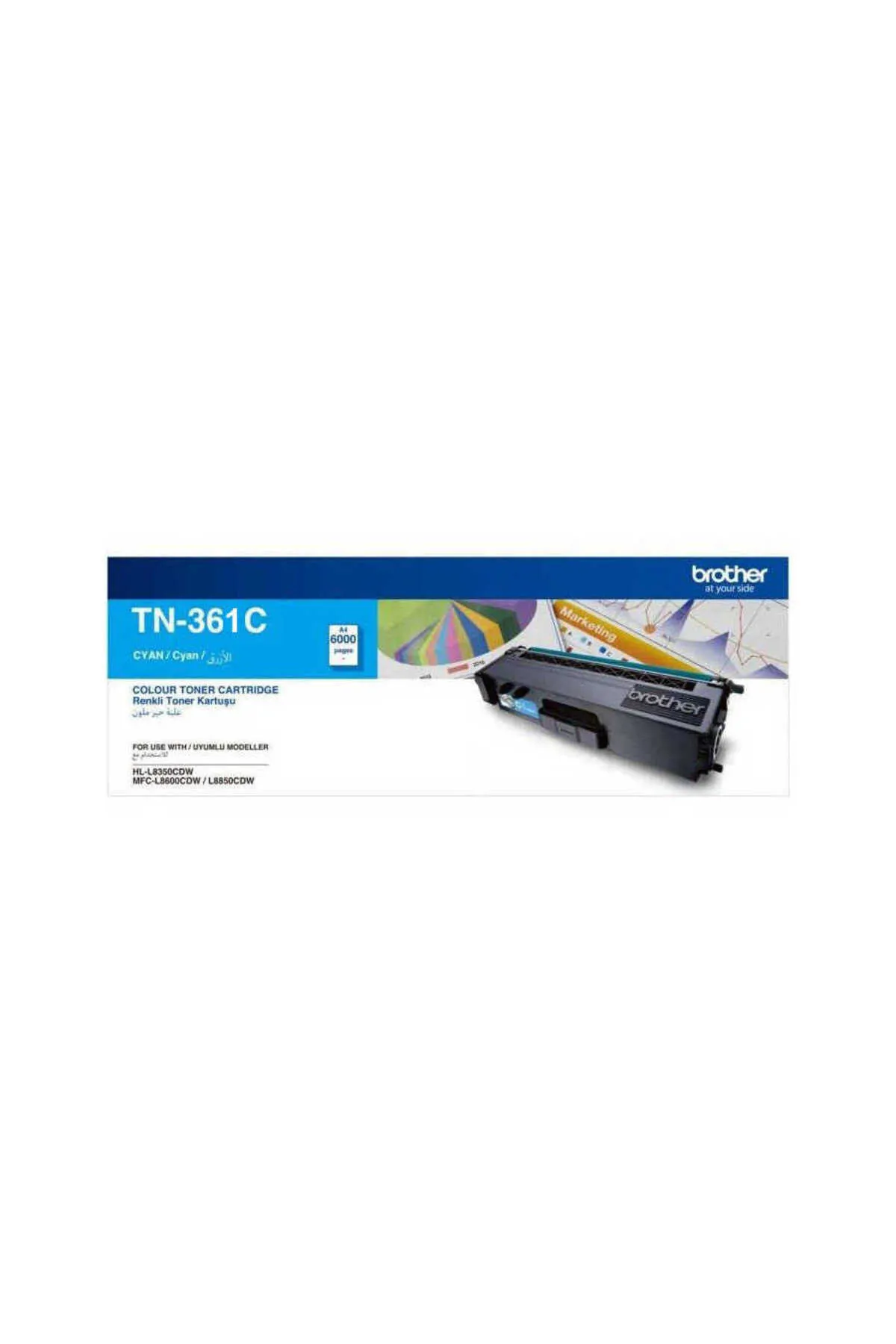 Brother Tn-361 Mavi Toner