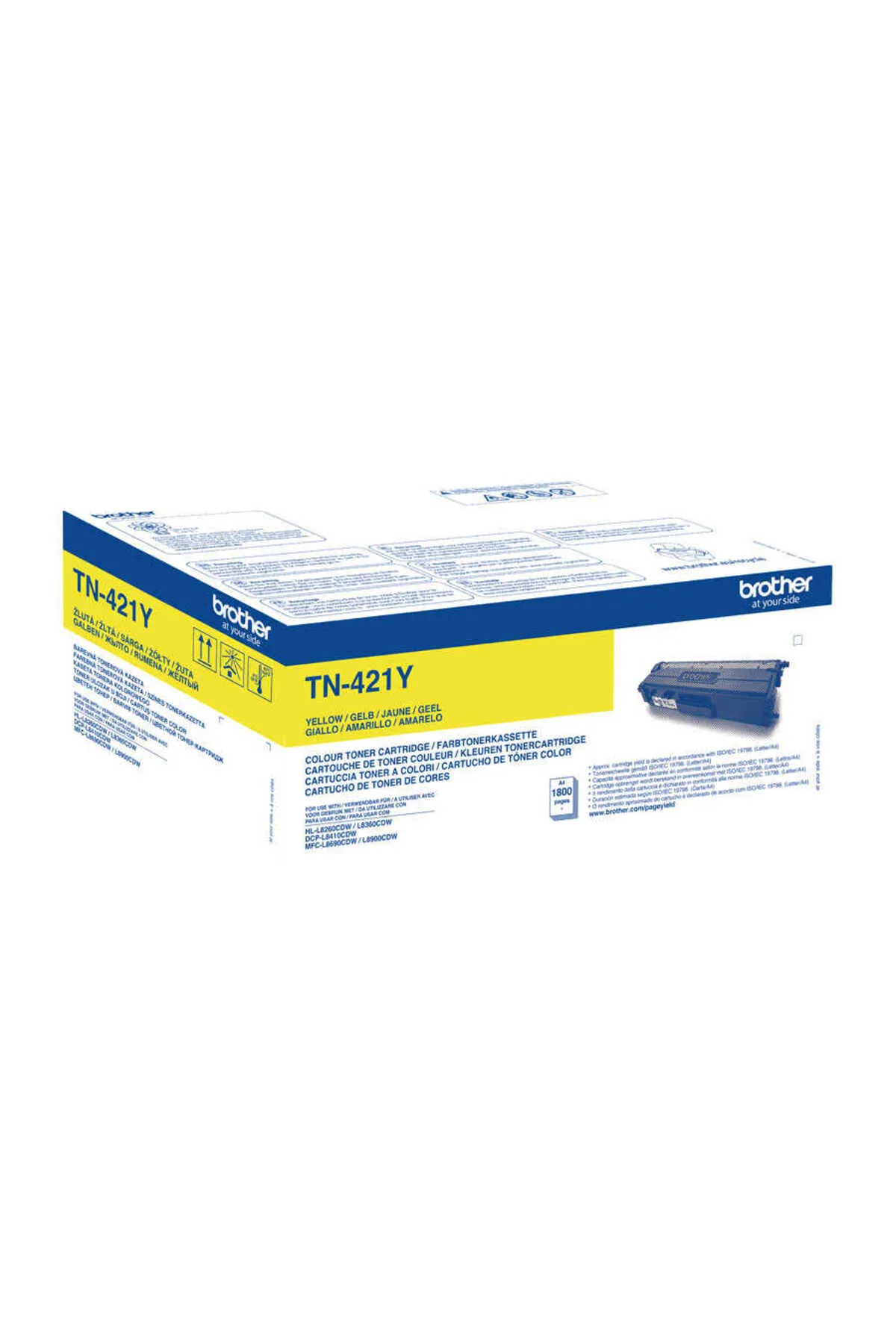 Brother Tn-461y 1.800 Sayfa Yellow Sarı Toner Hl-8360 Mfc-8690